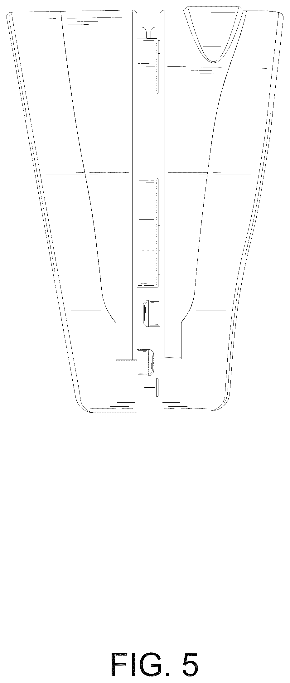 Patent USD1101163 Figure 5 – Dental brace