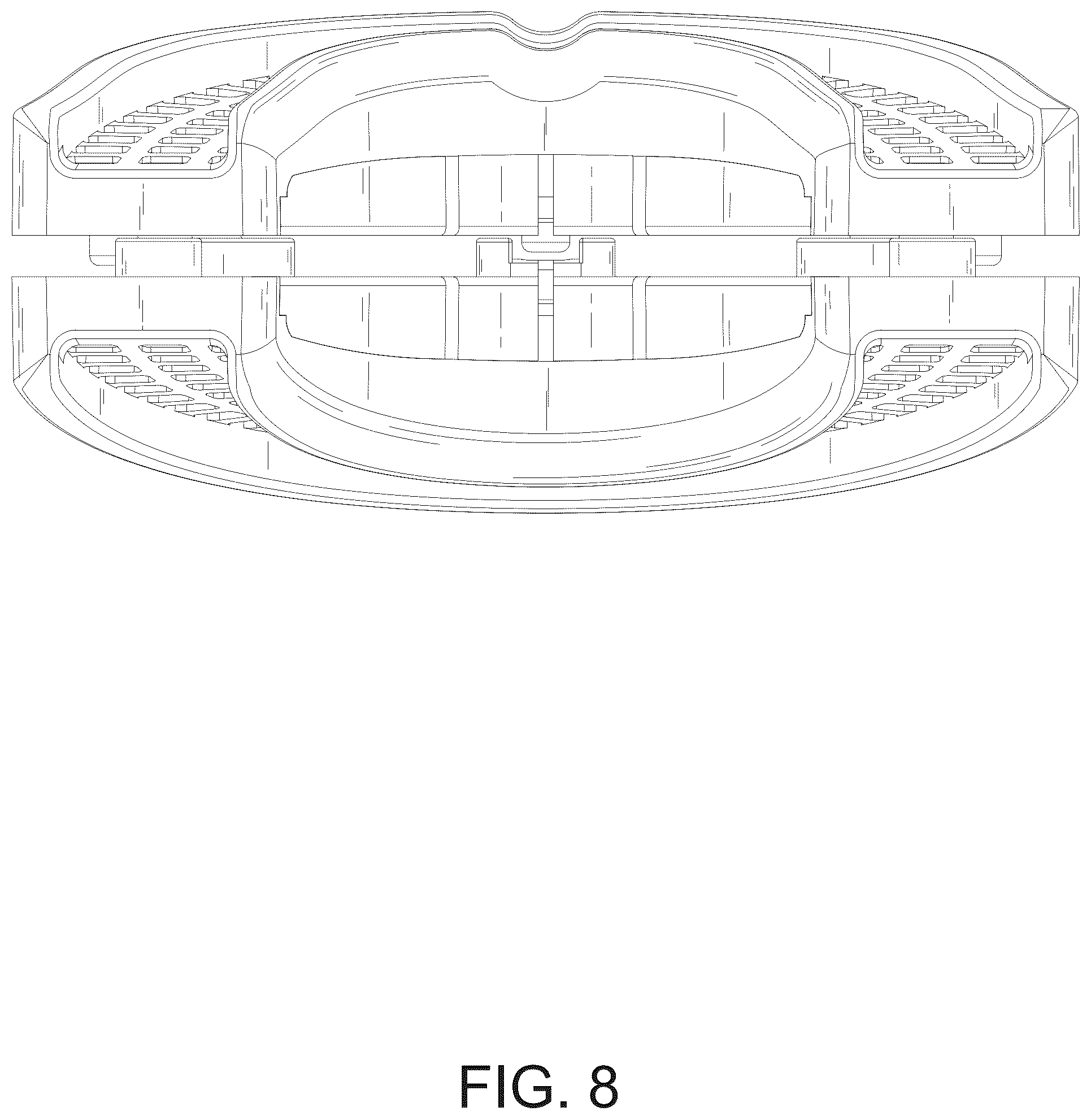 Patent USD1101163 Figure 8 – Dental brace