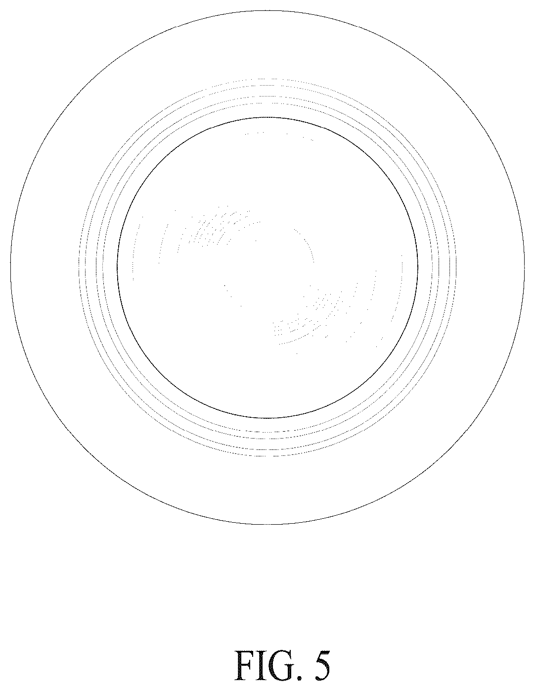 Patent USD1101169 Figure 5 – Nursing cap