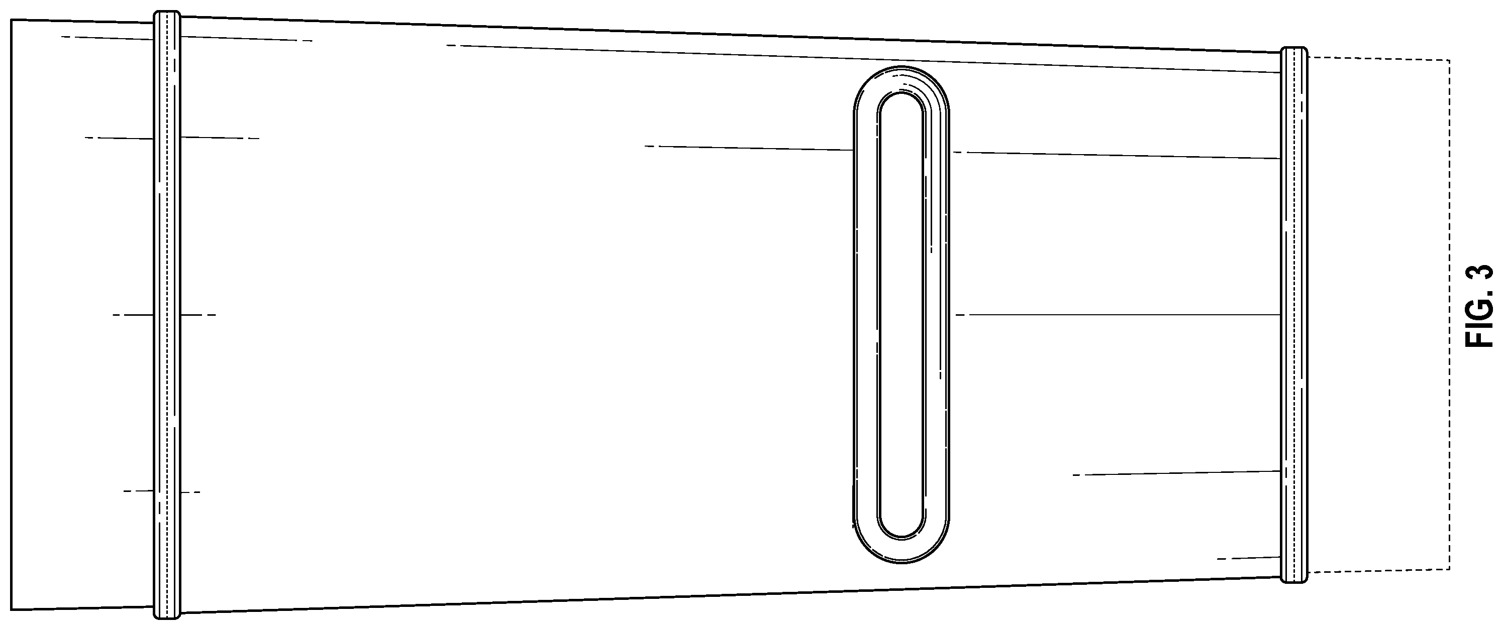Patent USD1101176 Figure 3 – Ankle support with elastic band