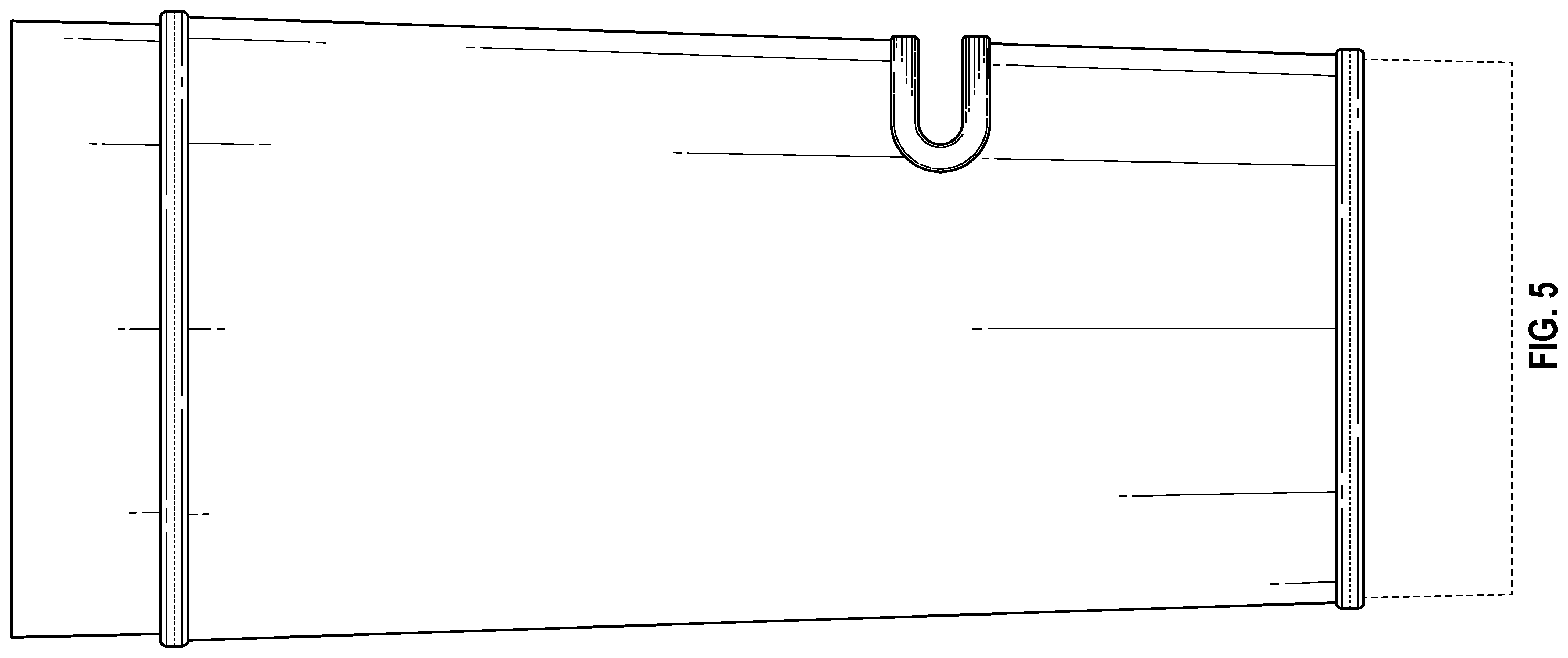 Patent USD1101176 Figure 5 – Ankle support with elastic band