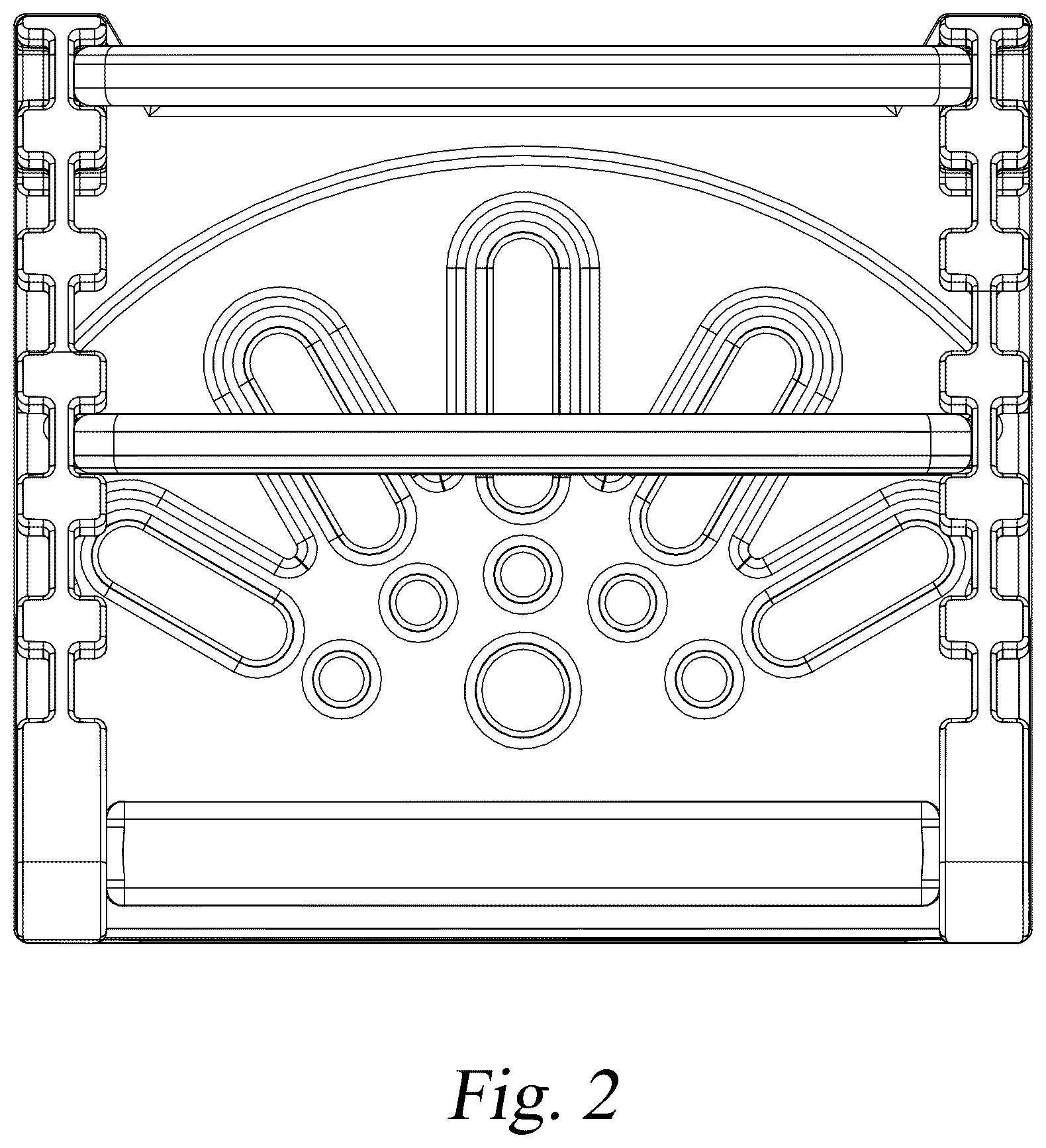 Patent USD1101218 Figure 2 – Foot stool for kids
