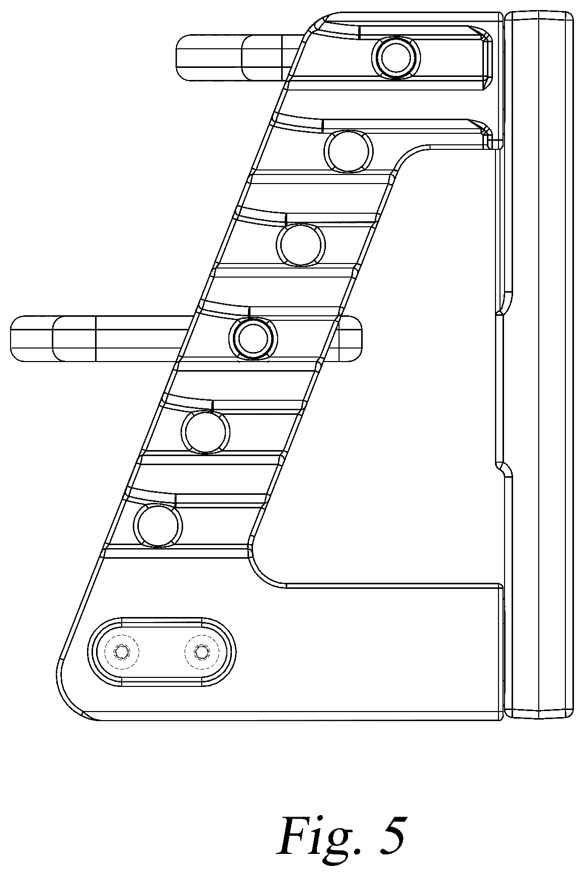 Patent USD1101218 Figure 5 – Foot stool for kids