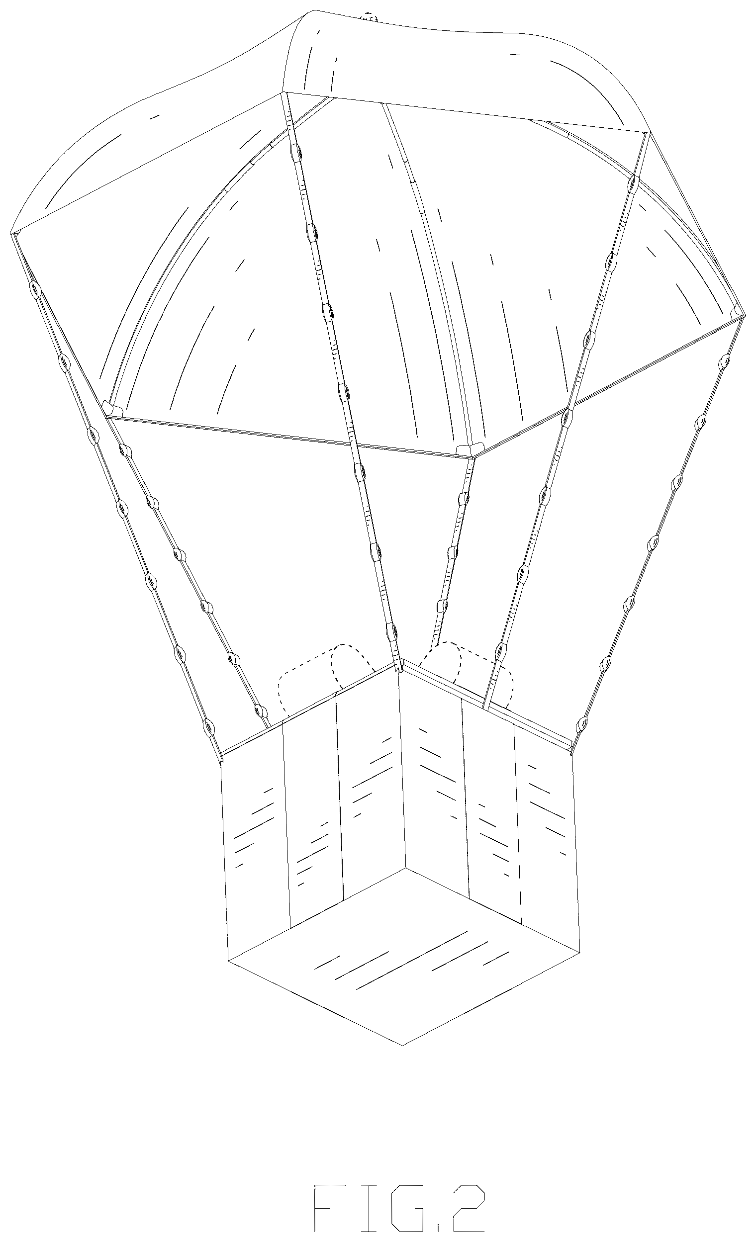 Patent USD1101221 Figure 2 – Lamp