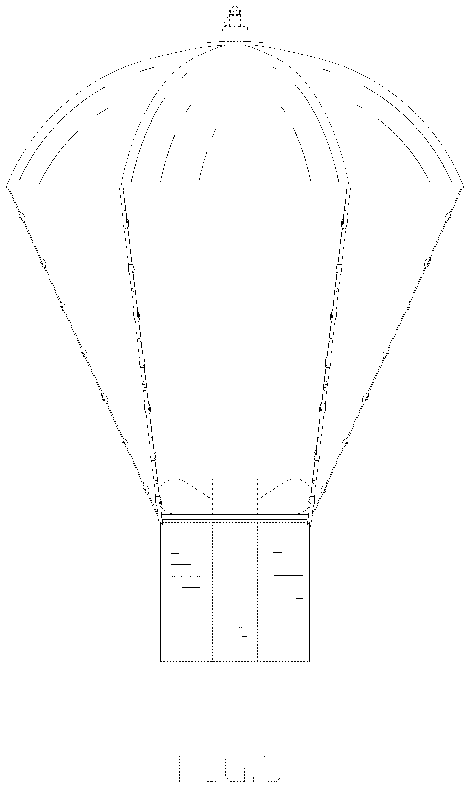 Patent USD1101221 Figure 3 – Lamp