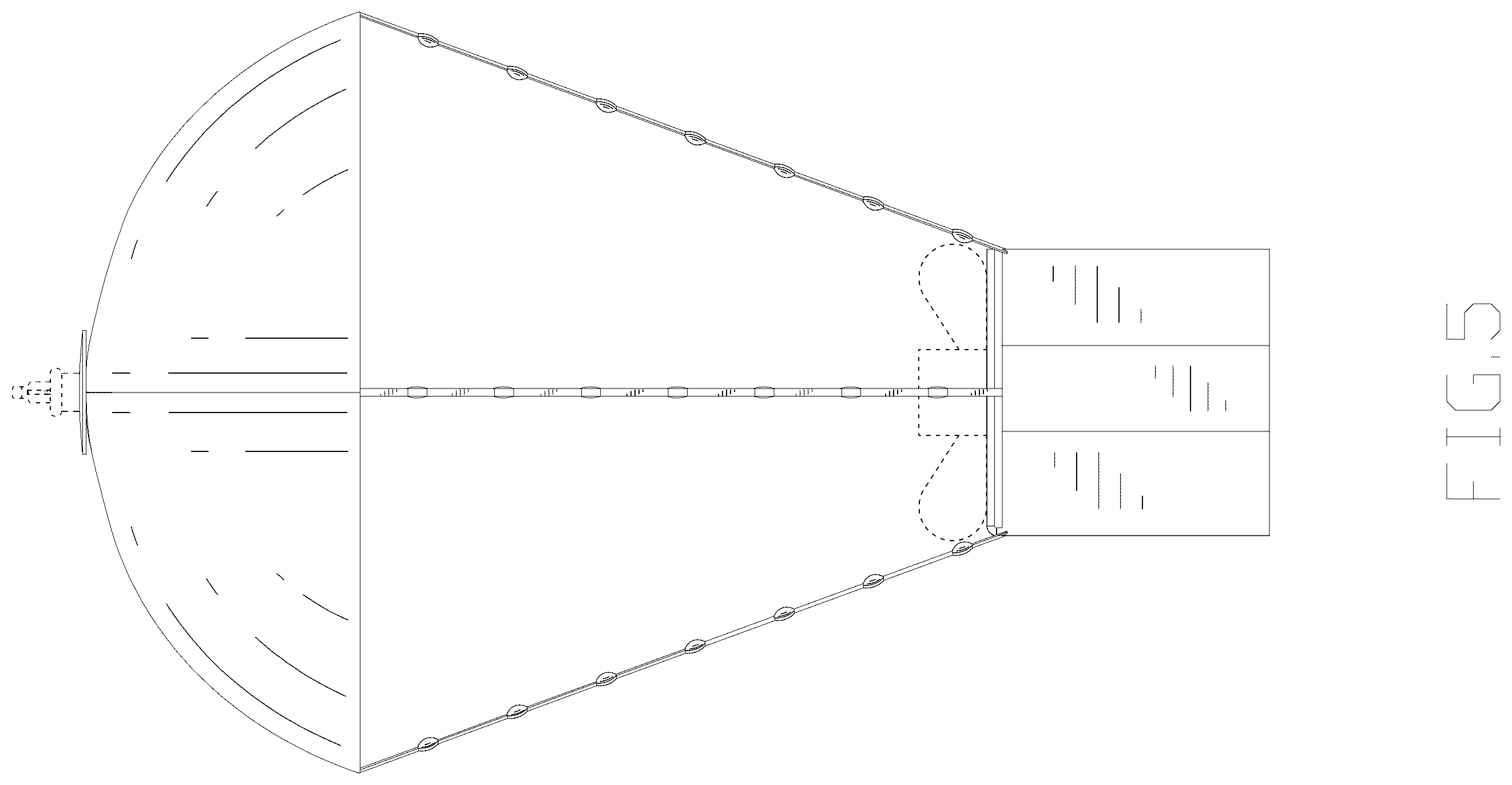 Patent USD1101221 Figure 5 – Lamp