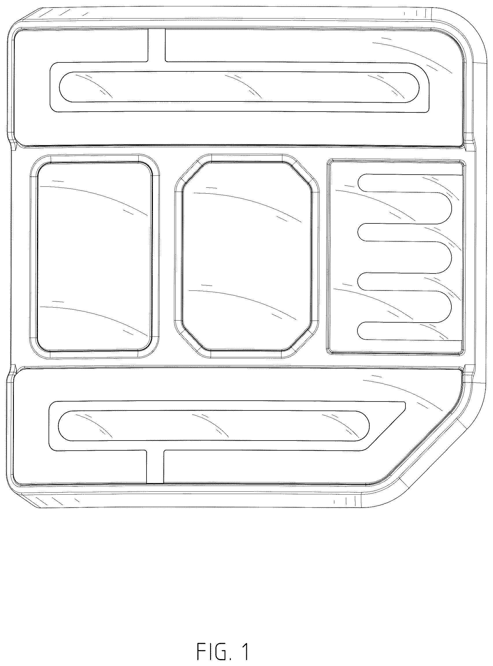 Patent USD1101226 Figure 1 – Car tail light