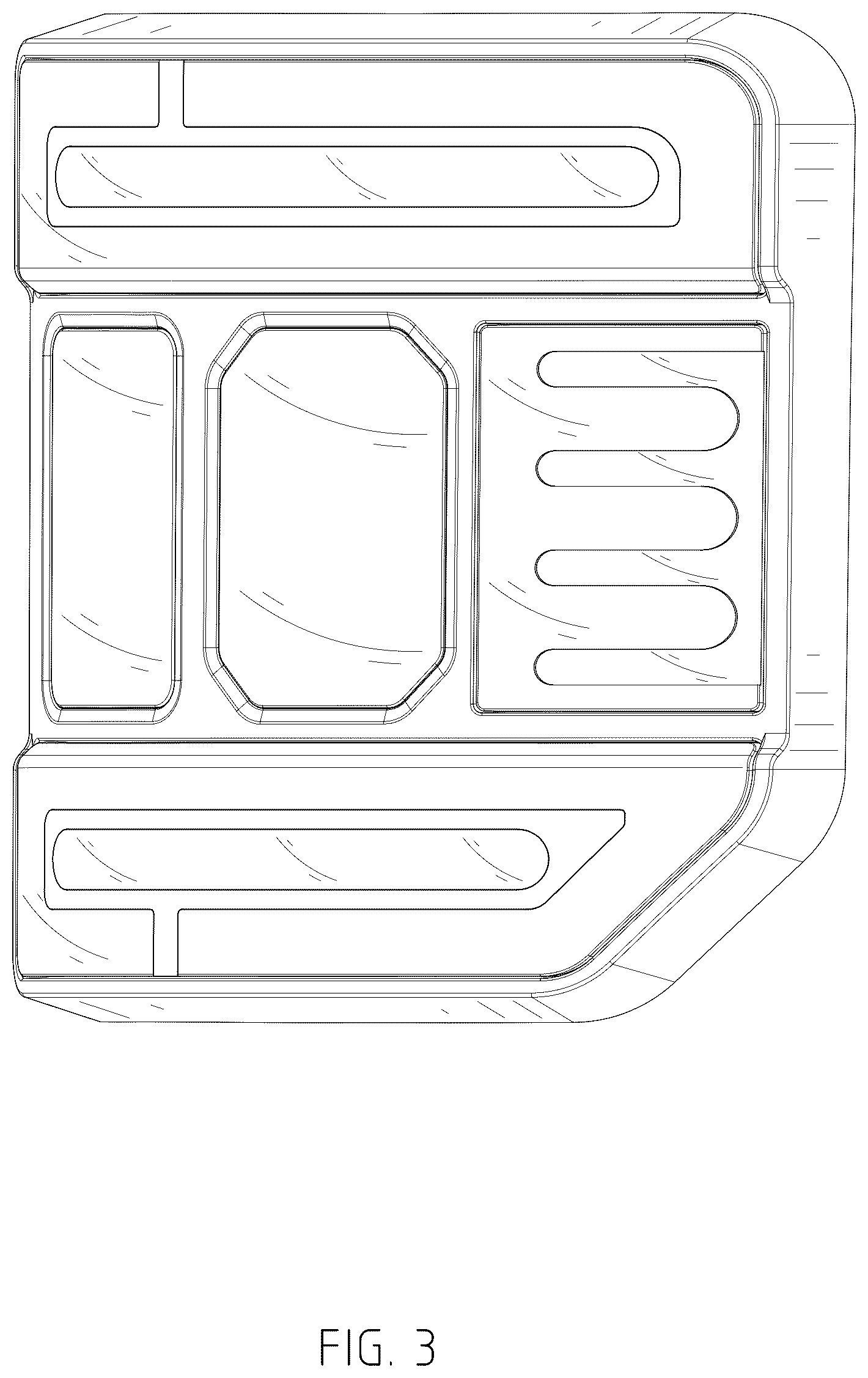 Patent USD1101226 Figure 3 – Car tail light