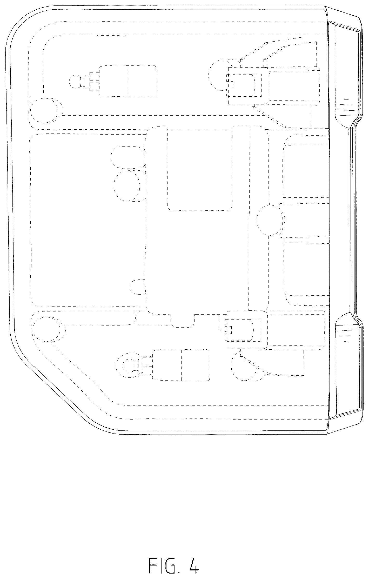 Patent USD1101226 Figure 4 – Car tail light