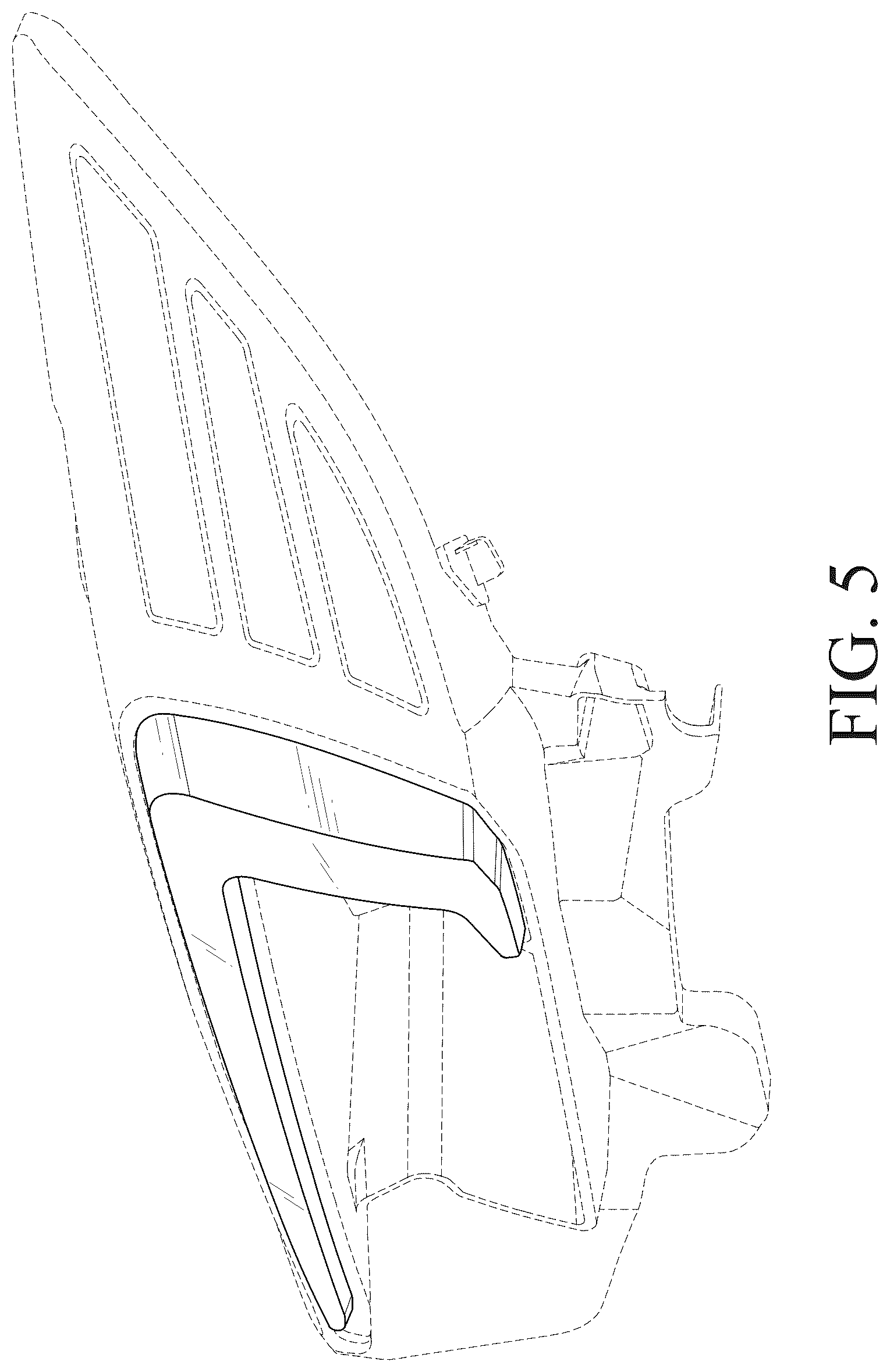 Patent USD1101230 Figure 5 – Vehicle lamp