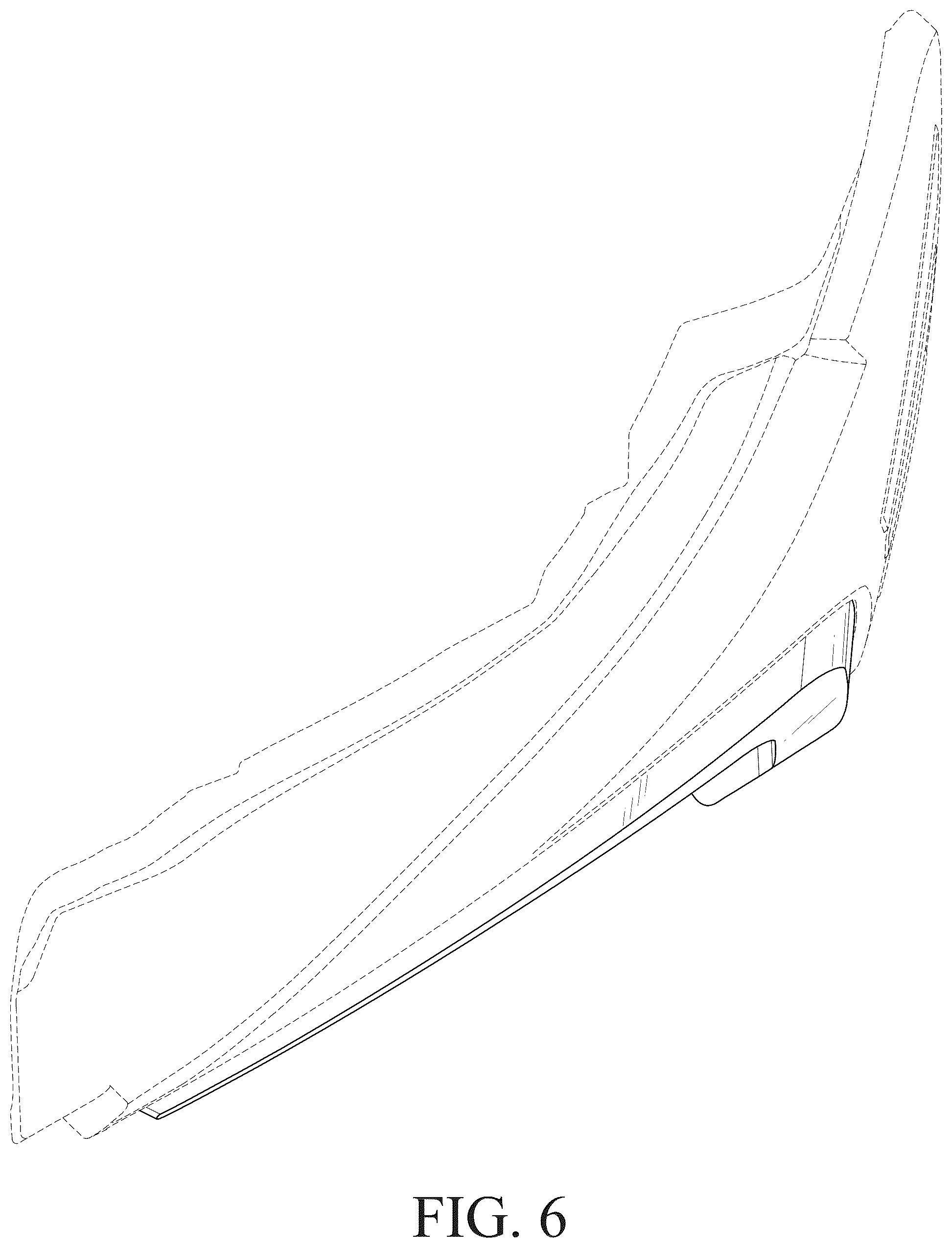 Patent USD1101230 Figure 6 – Vehicle lamp
