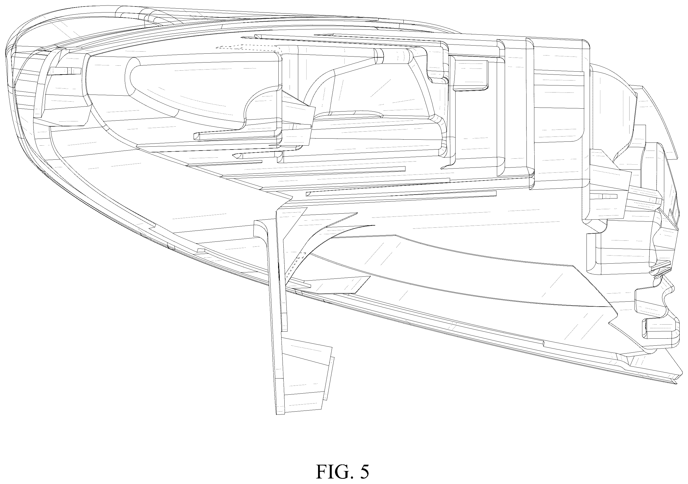 Patent USD1101231 Figure 5 – Automative light