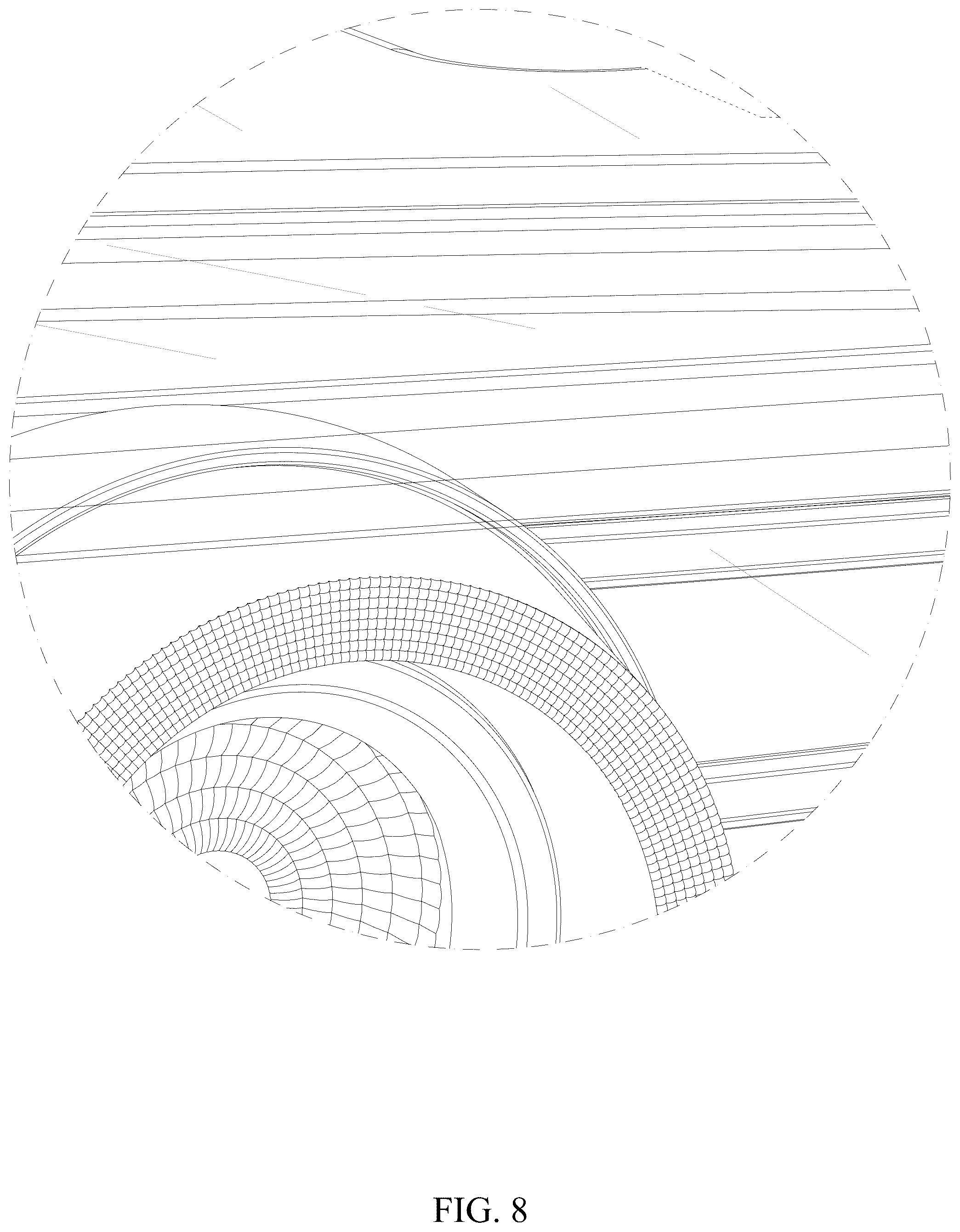 Patent USD1101231 Figure 8 – Automative light