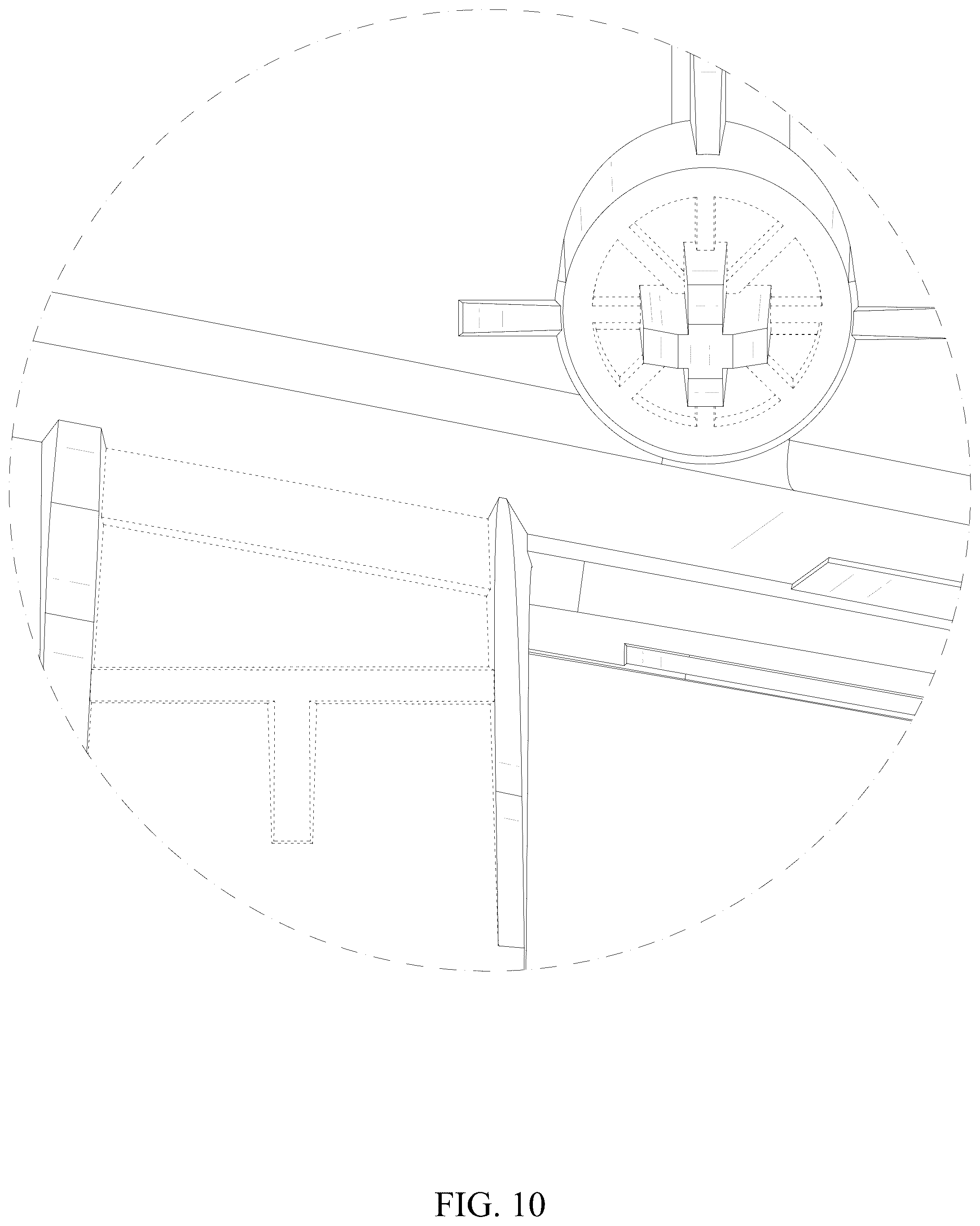Patent USD1101231 Figure 10 – Automative light