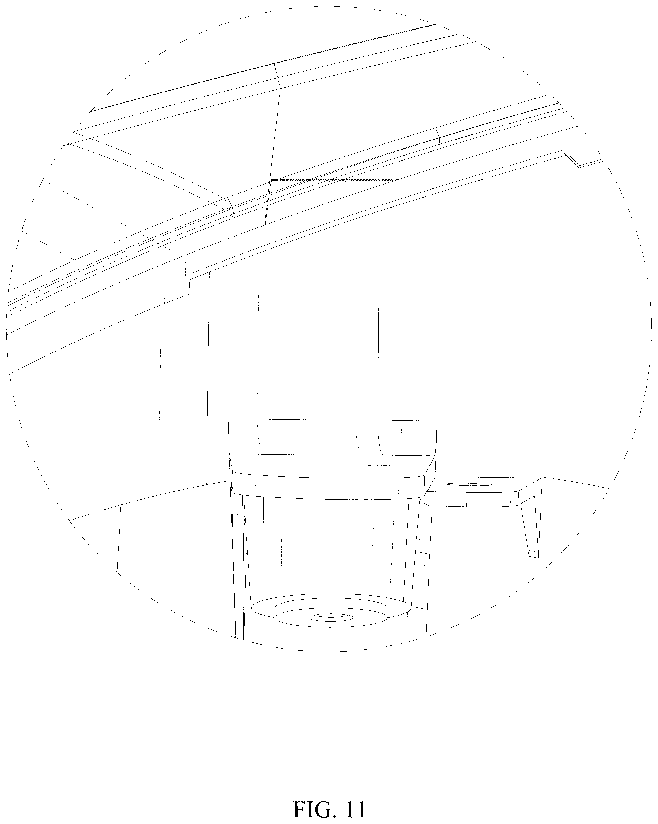 Patent USD1101231 Figure 11 – Automative light