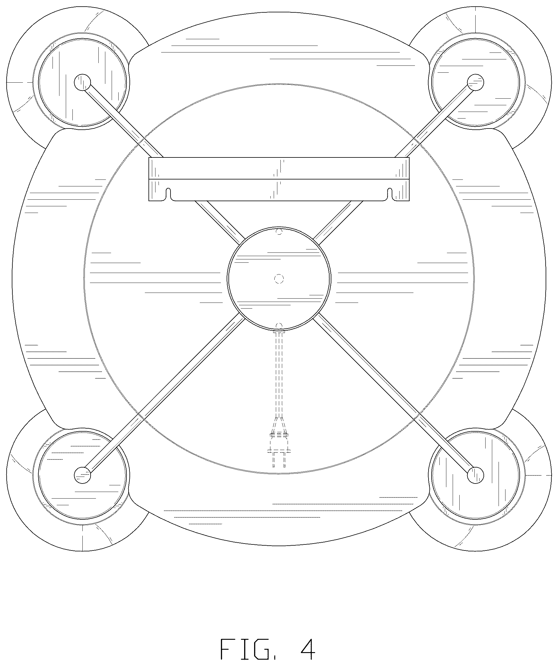 Patent USD1101233 Figure 4 – Mirror light