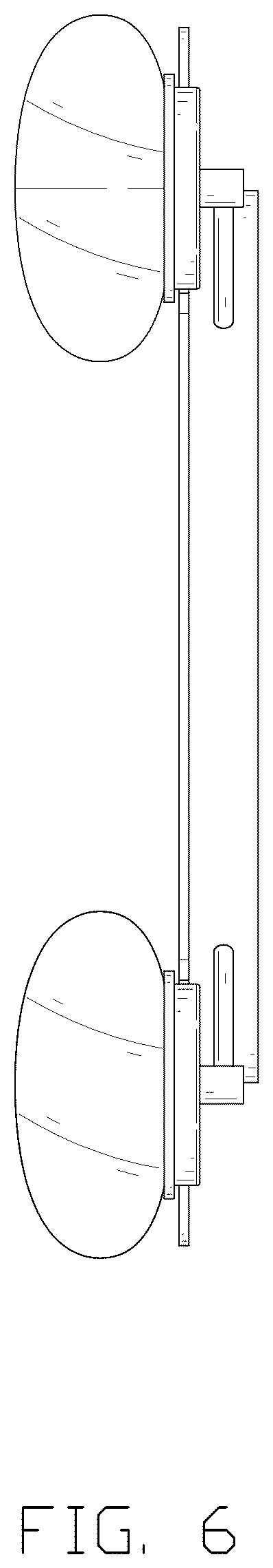 Patent USD1101233 Figure 6 – Mirror light