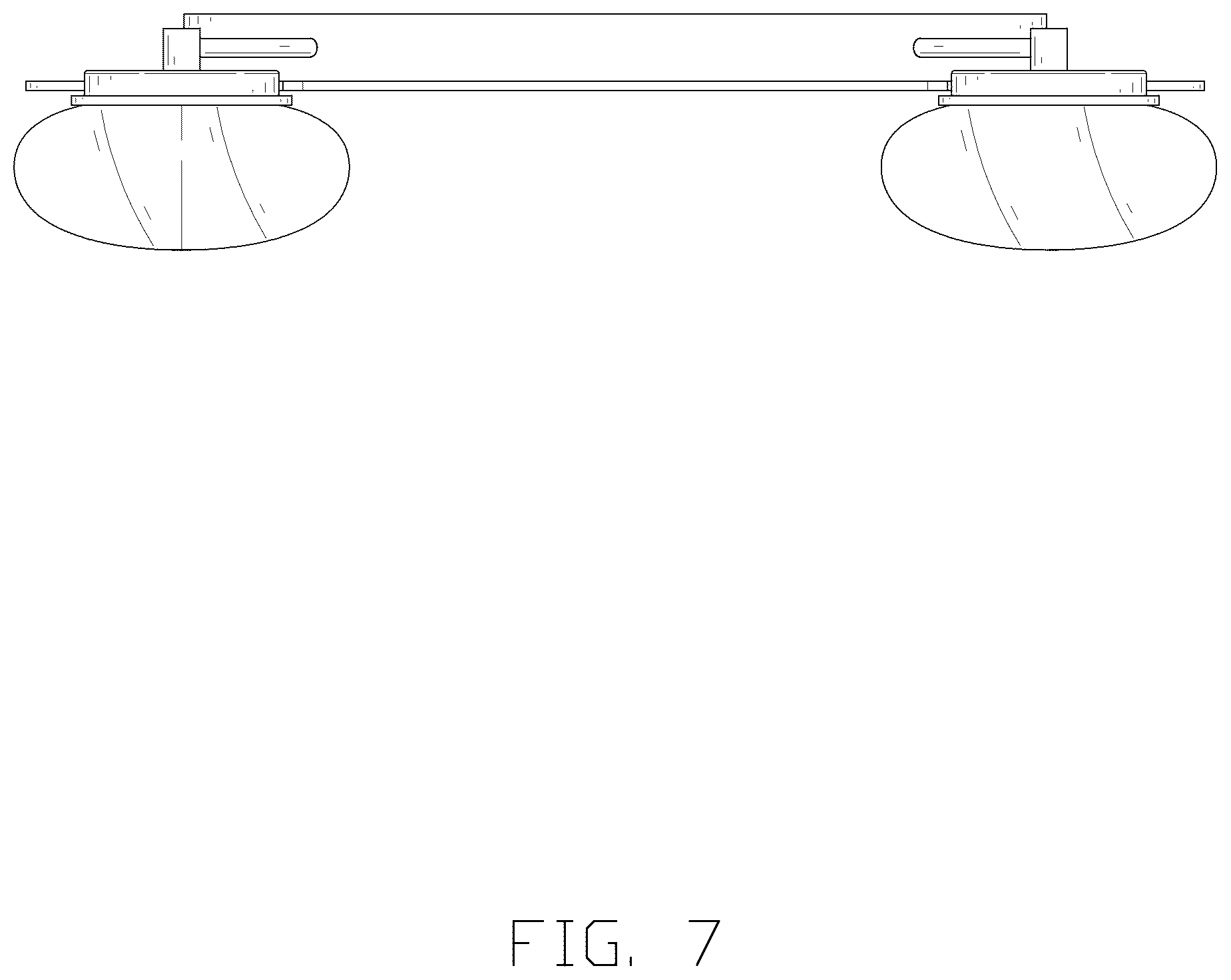 Patent USD1101233 Figure 7 – Mirror light