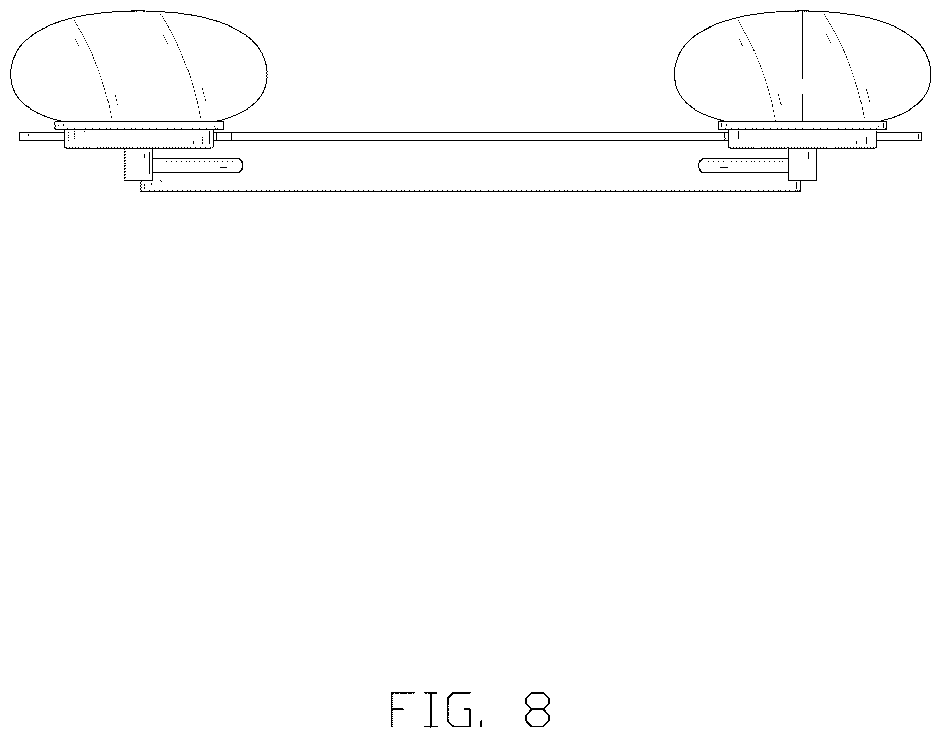 Patent USD1101233 Figure 8 – Mirror light