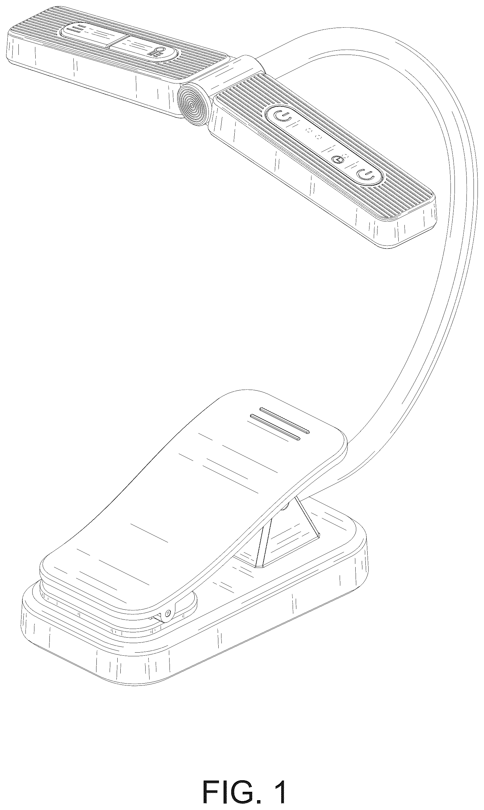 Patent USD1101237 Figure 1 – Reading light