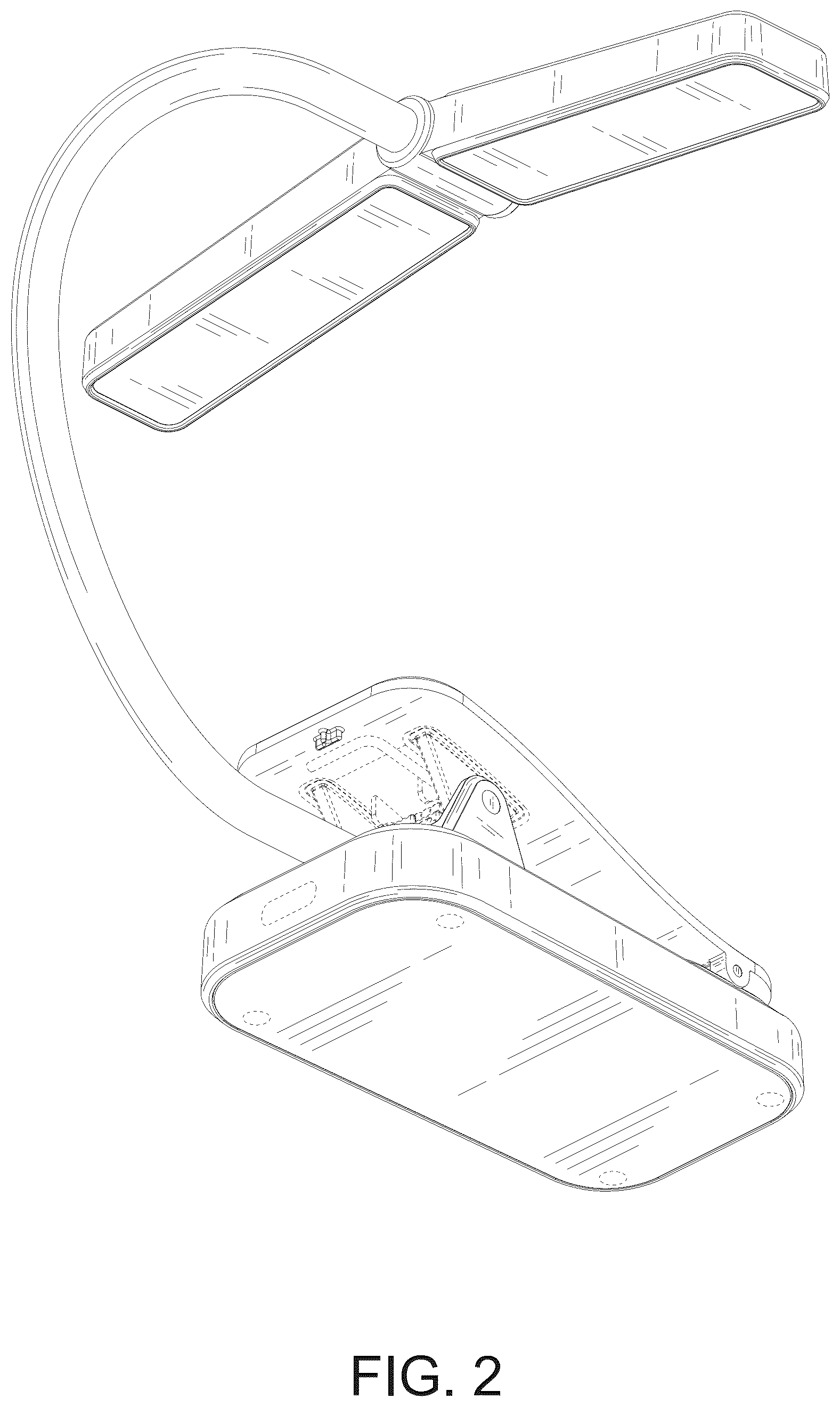 Patent USD1101237 Figure 2 – Reading light
