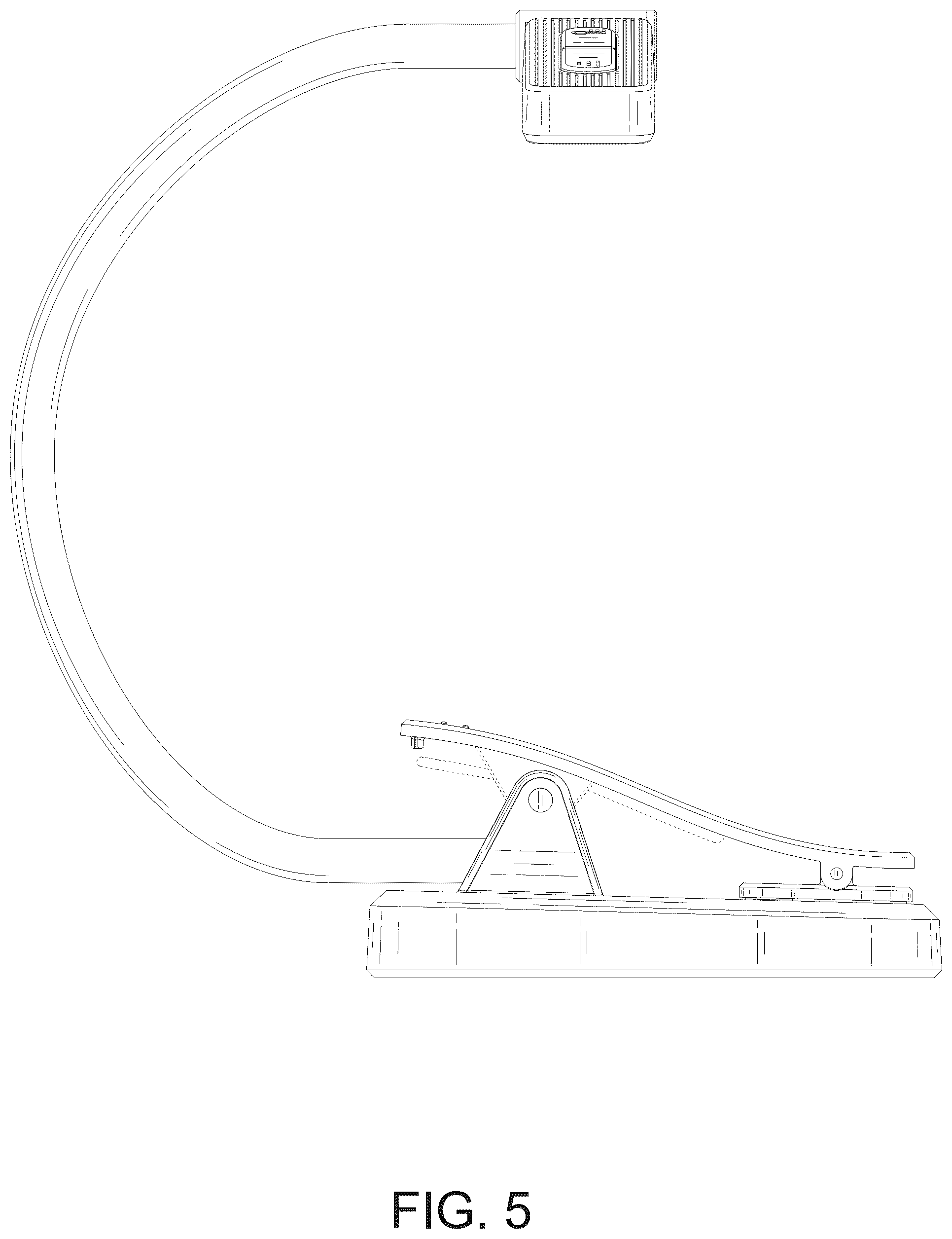 Patent USD1101237 Figure 5 – Reading light