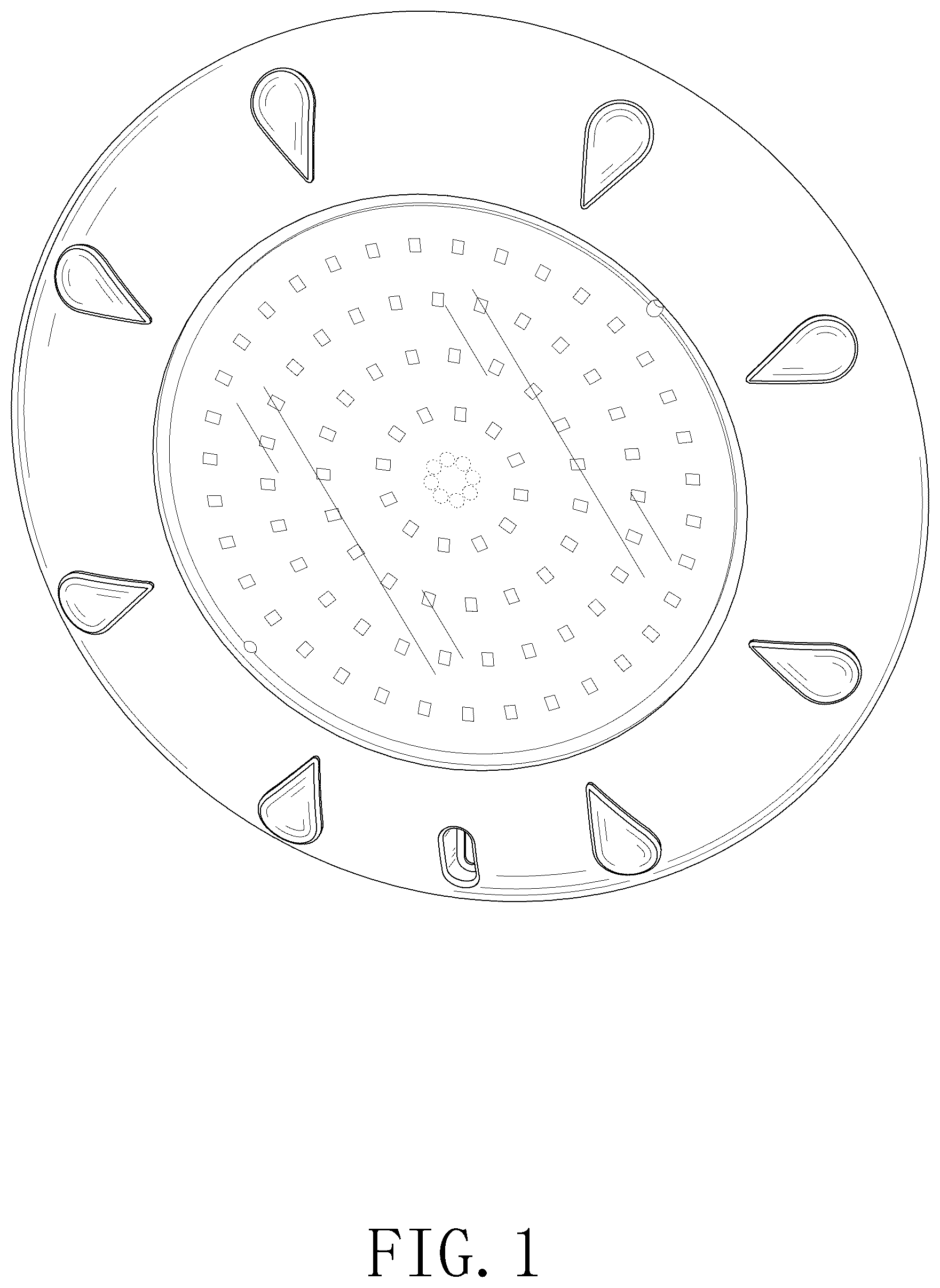 Patent USD1101240 Figure 1 – LED pool light