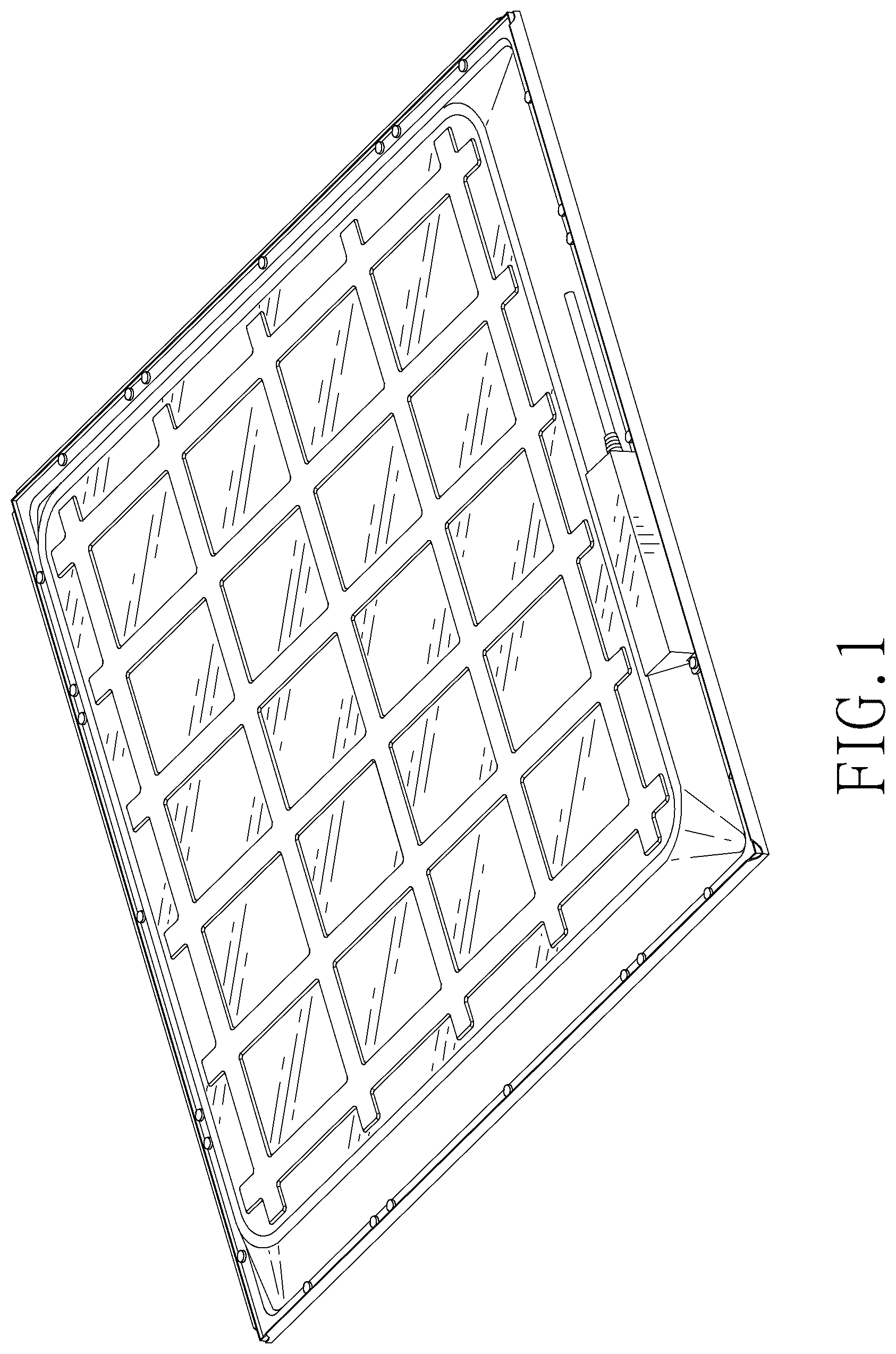 Patent USD1101241 — Panel light — Figure 1