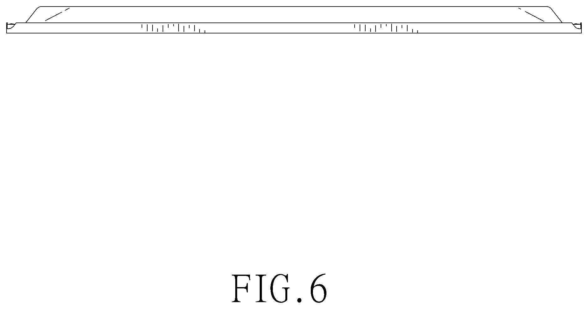 Patent USD1101241 Figure 6 – Panel light