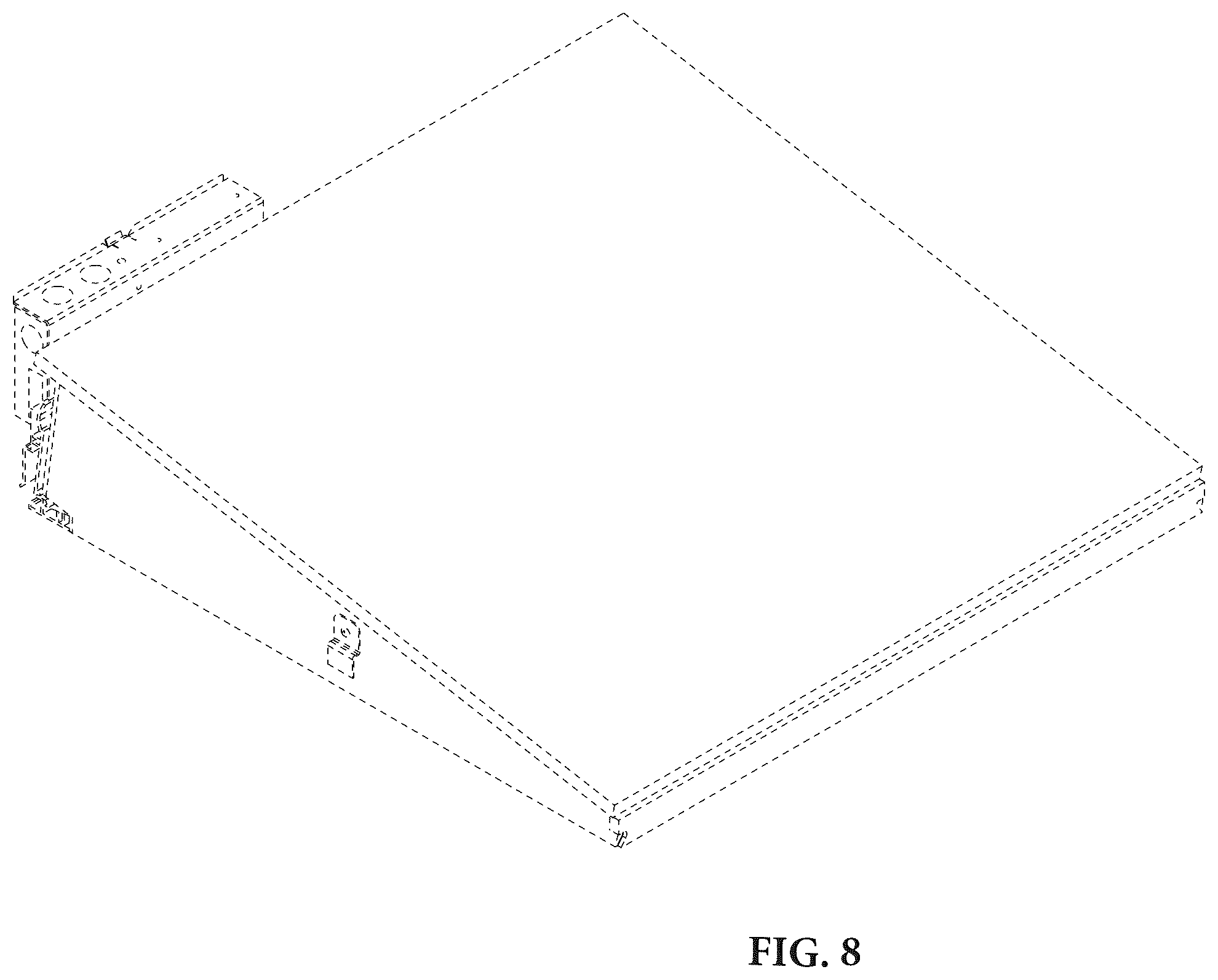 Patent USD1101247 Figure 6 – Ceiling light fixture