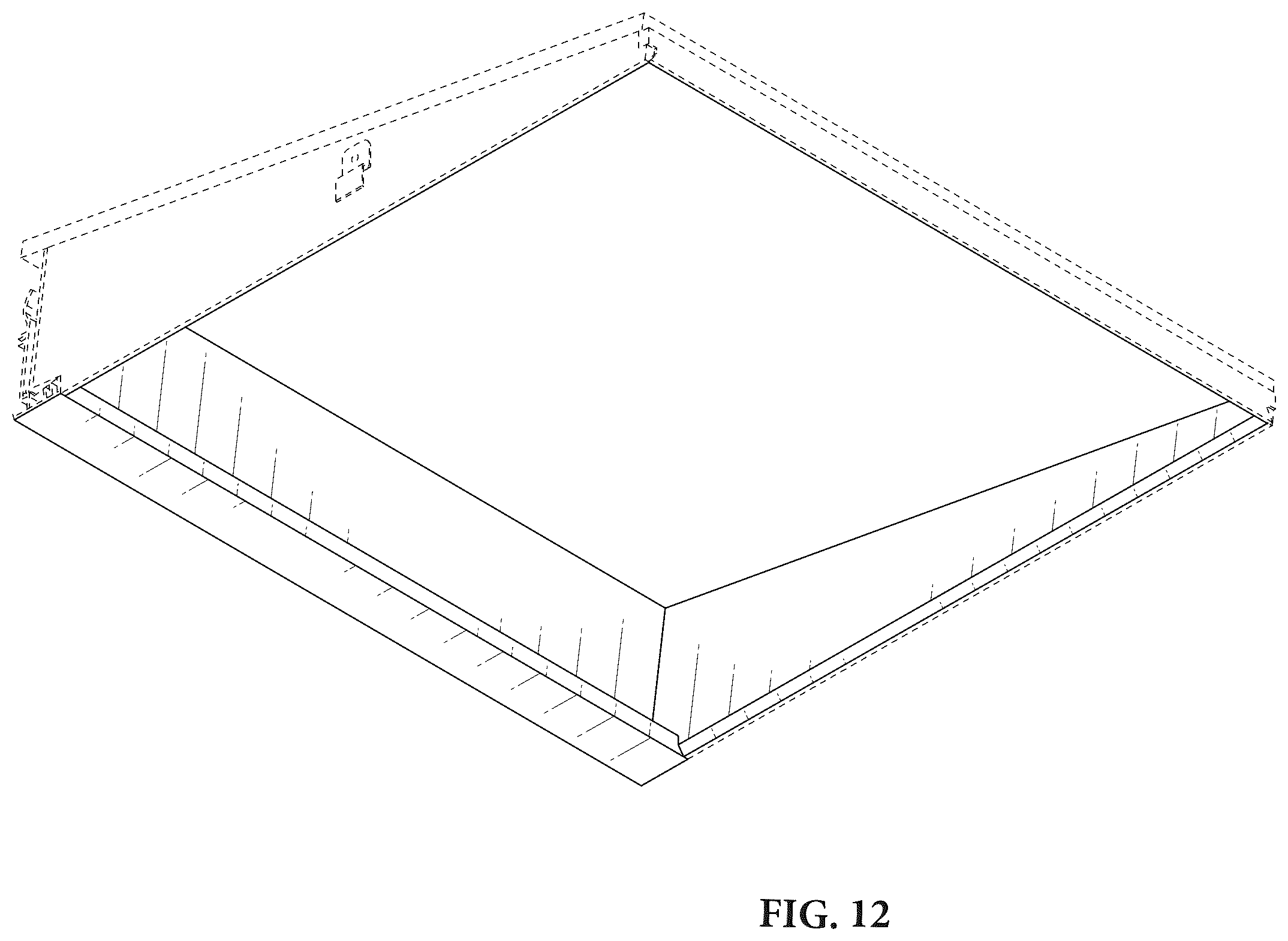 Patent USD1101247 Figure 10 – Ceiling light fixture