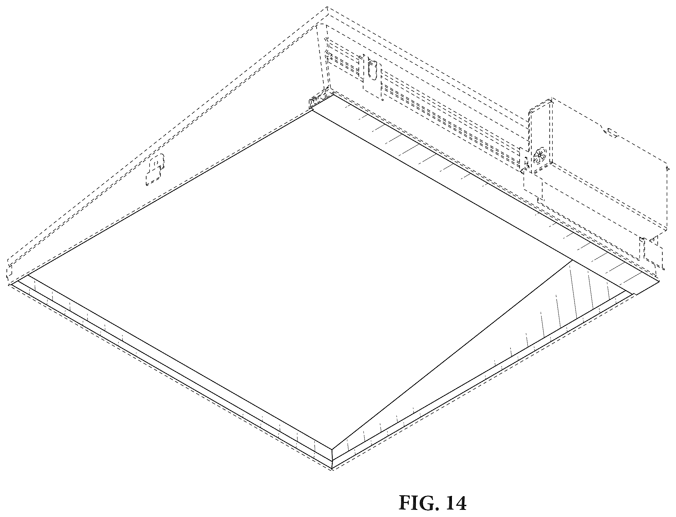 Patent USD1101247 Figure 12 – Ceiling light fixture