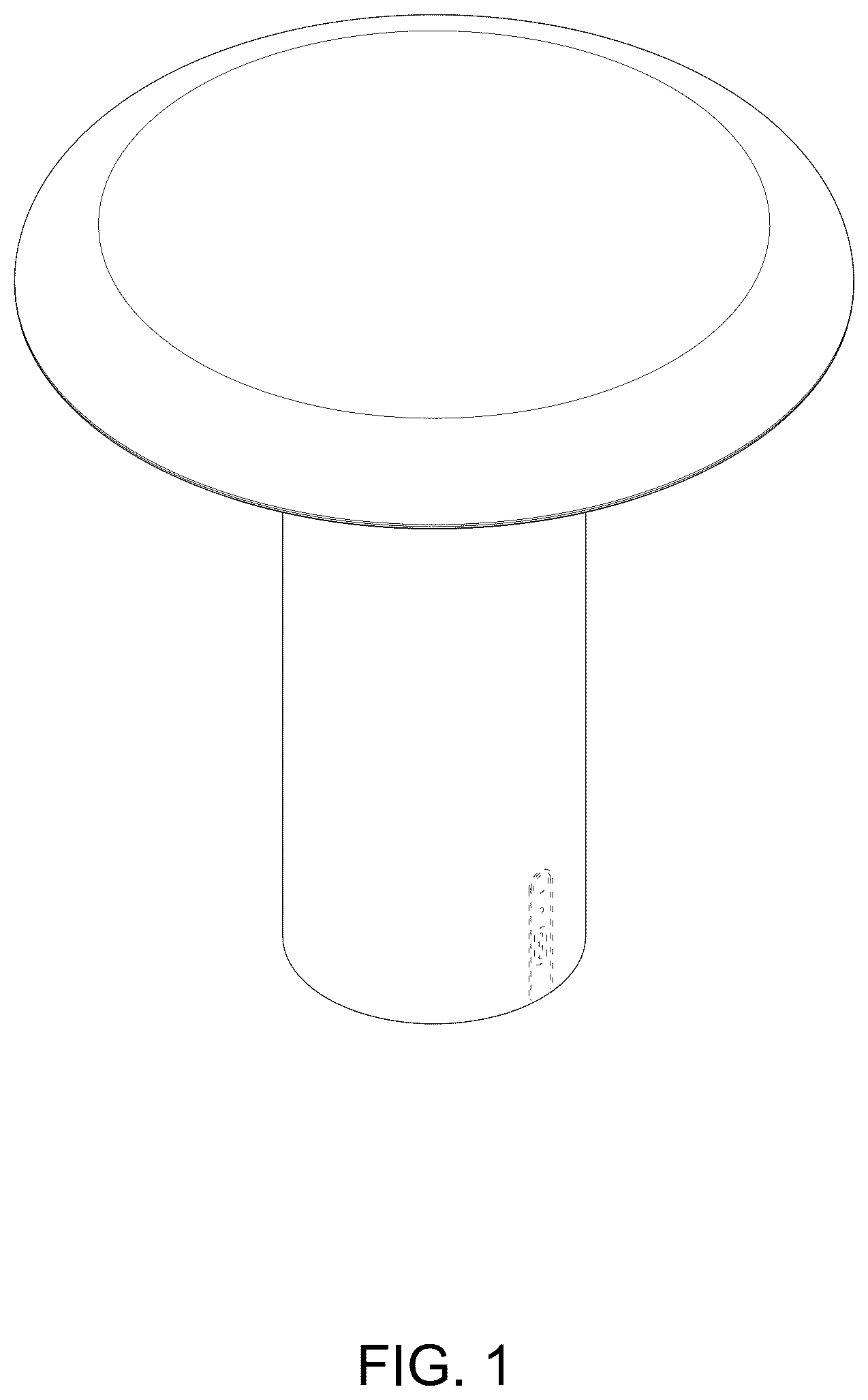 Patent USD1101249 Figure 1 – Lamp