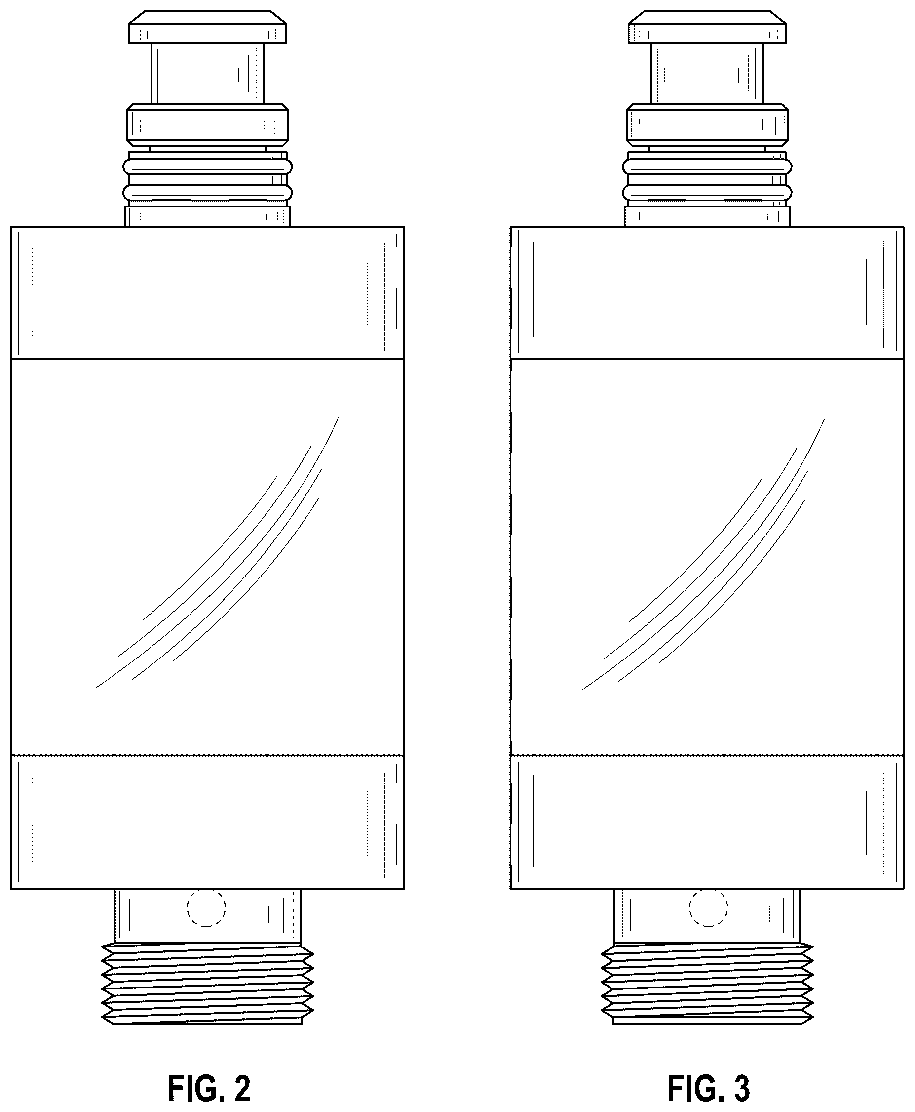 Patent USD1101255 Figure 2 – Vaping cartridge