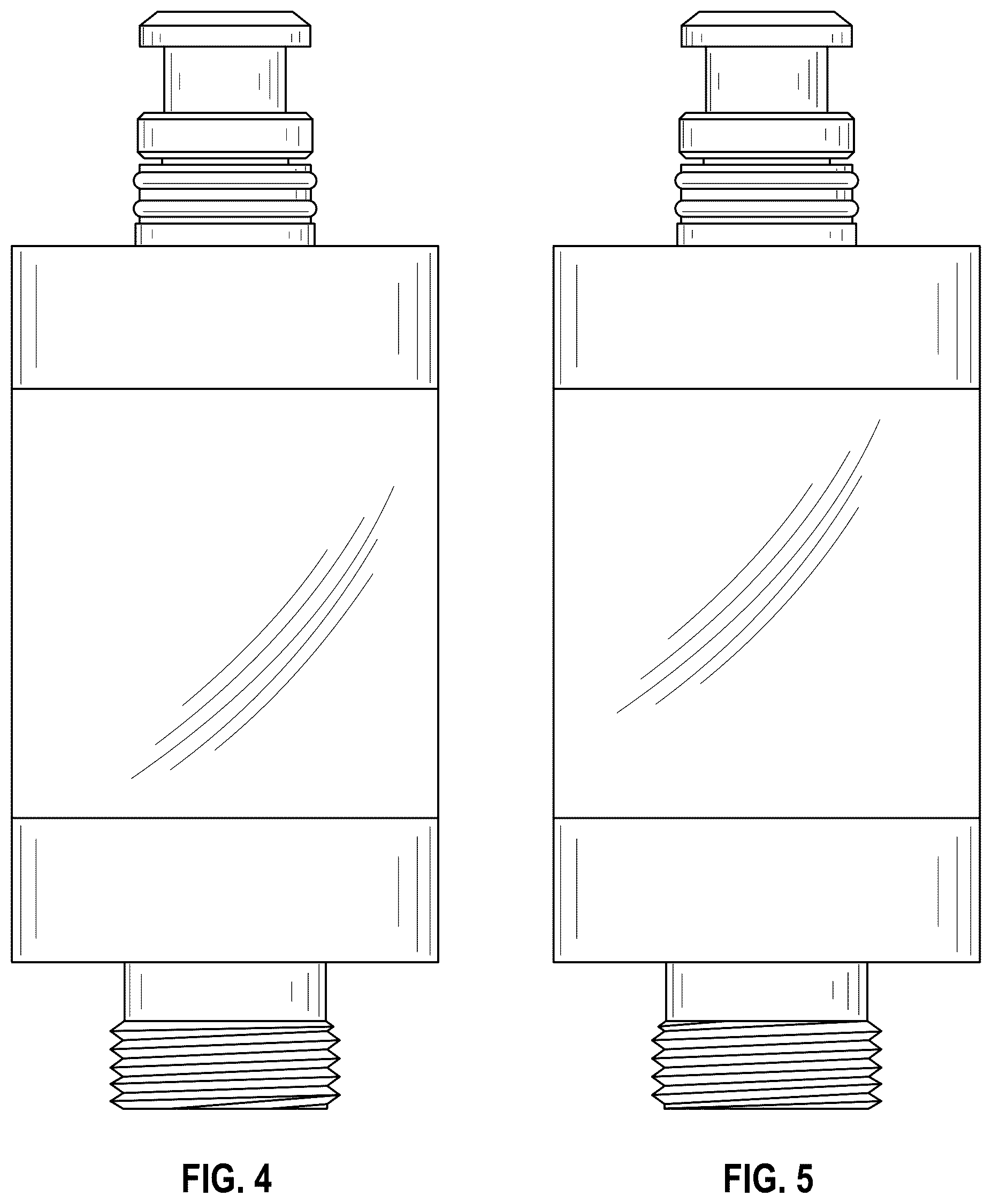 Patent USD1101255 Figure 3 – Vaping cartridge