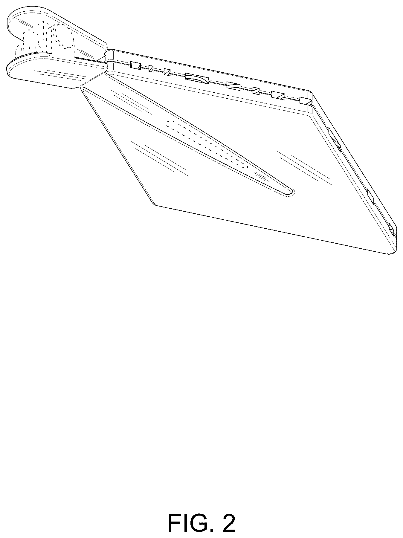 Patent USD1101264 Figure 2 – Gentle hair clip