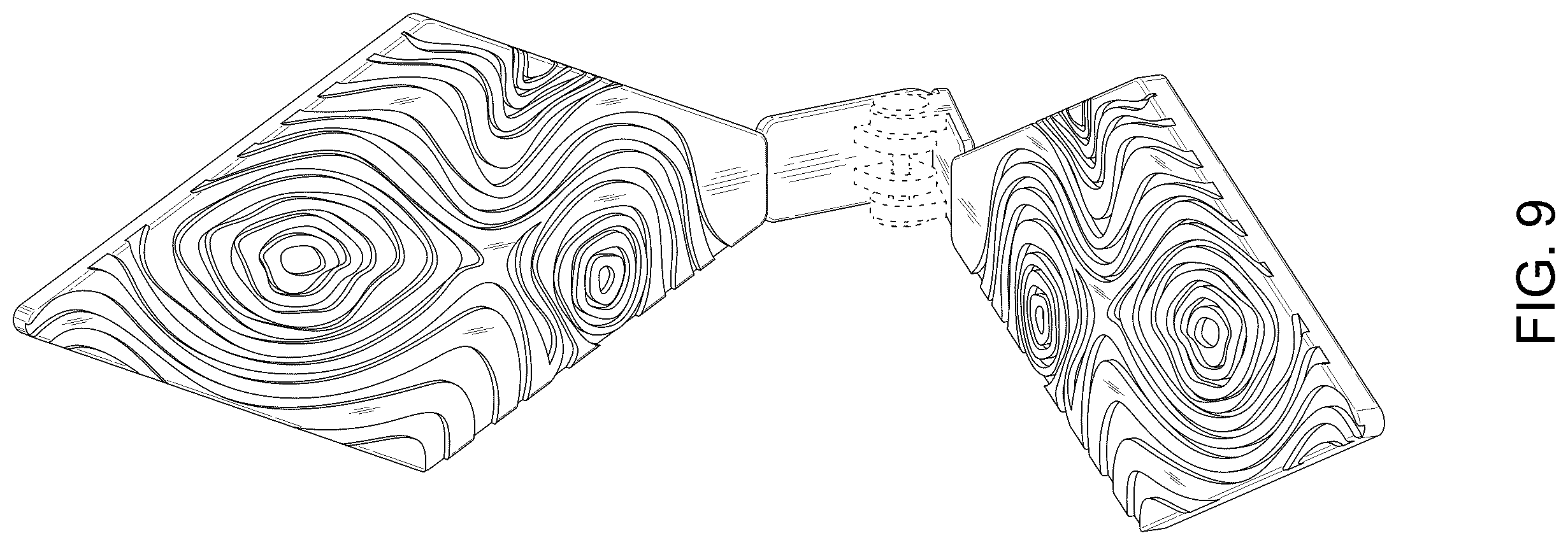 Patent USD1101264 Figure 7 – Gentle hair clip