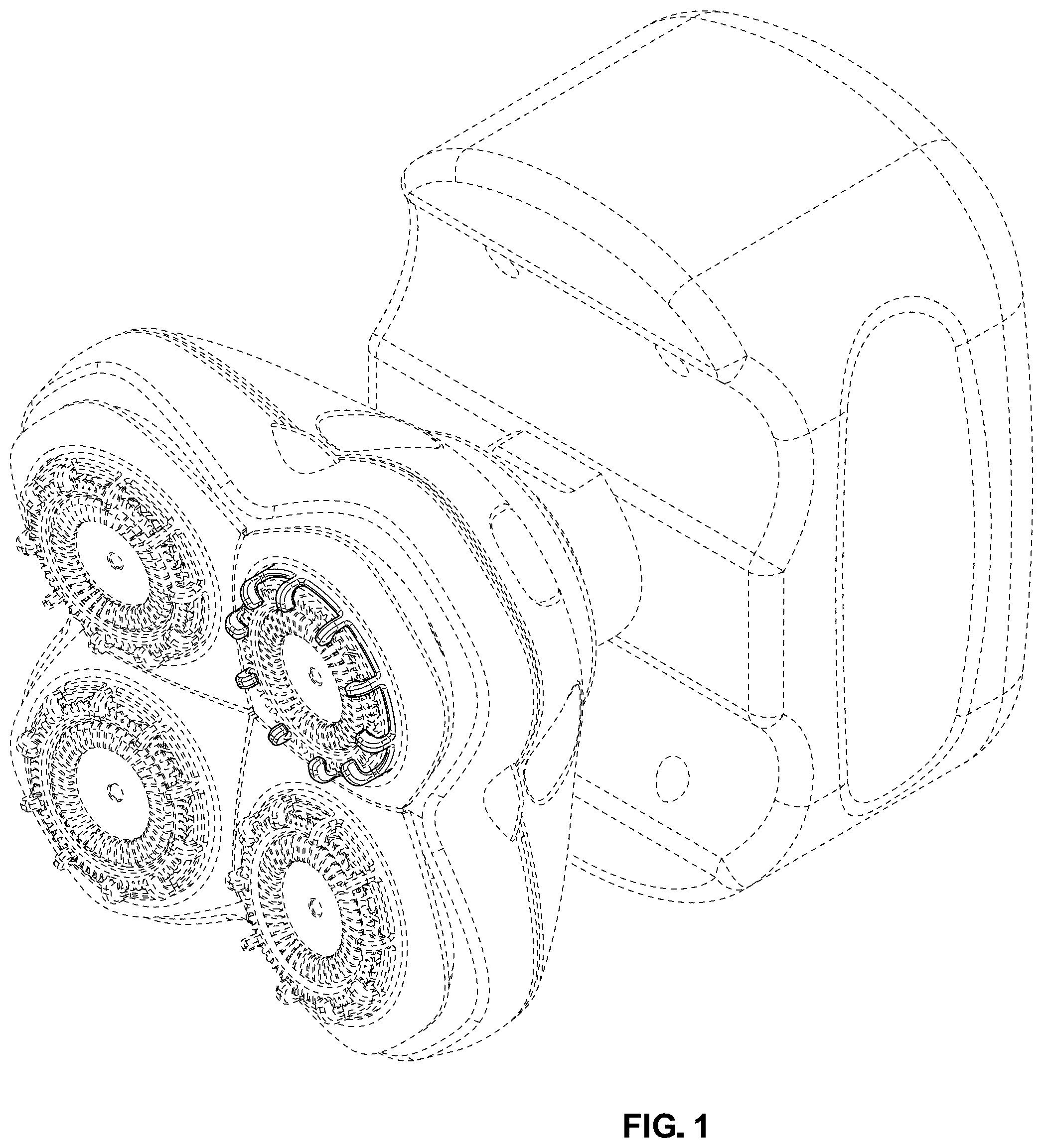 Patent USD1101270 — Electric shaver head — Figure 1