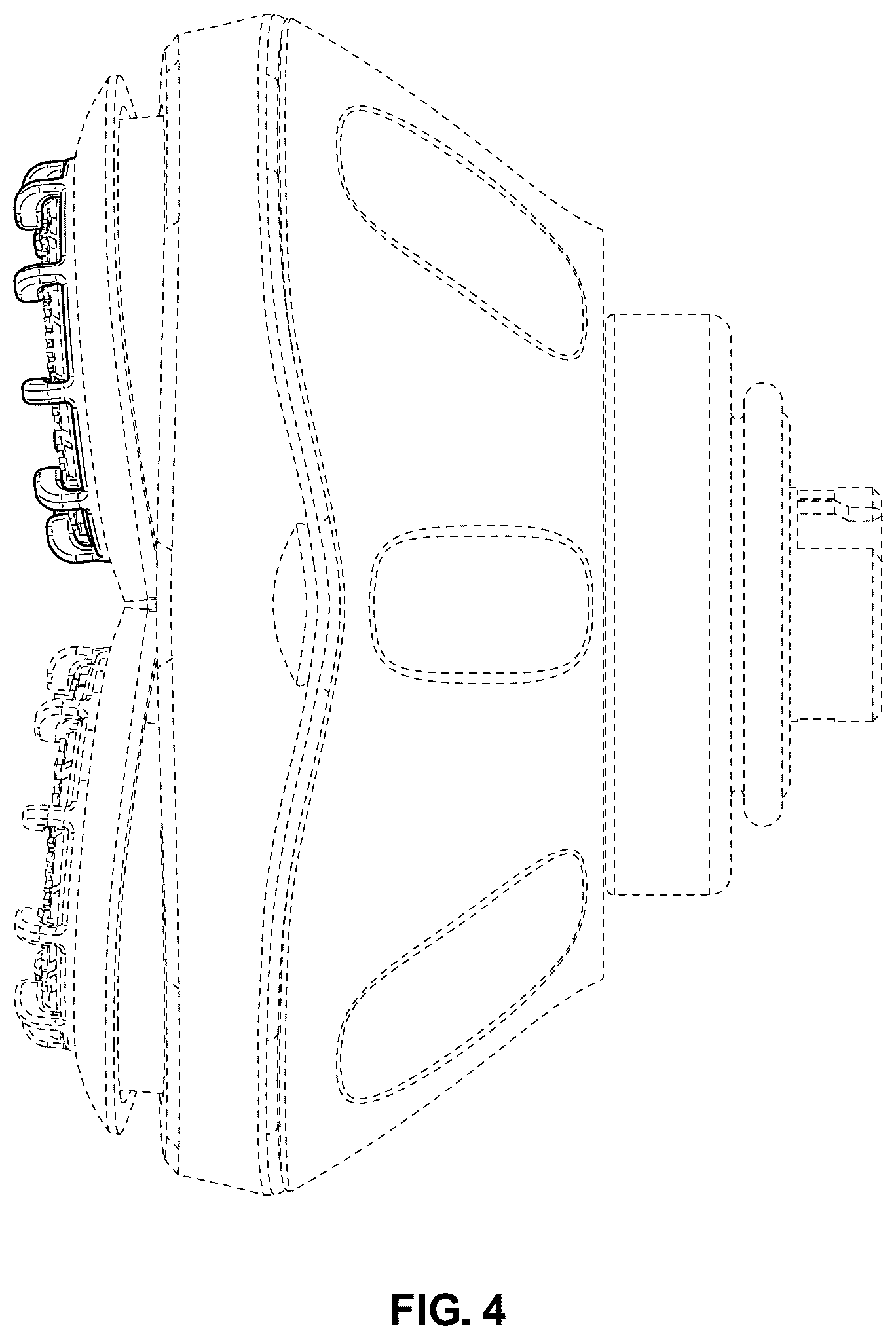 Patent USD1101270 Figure 4 – Electric shaver head