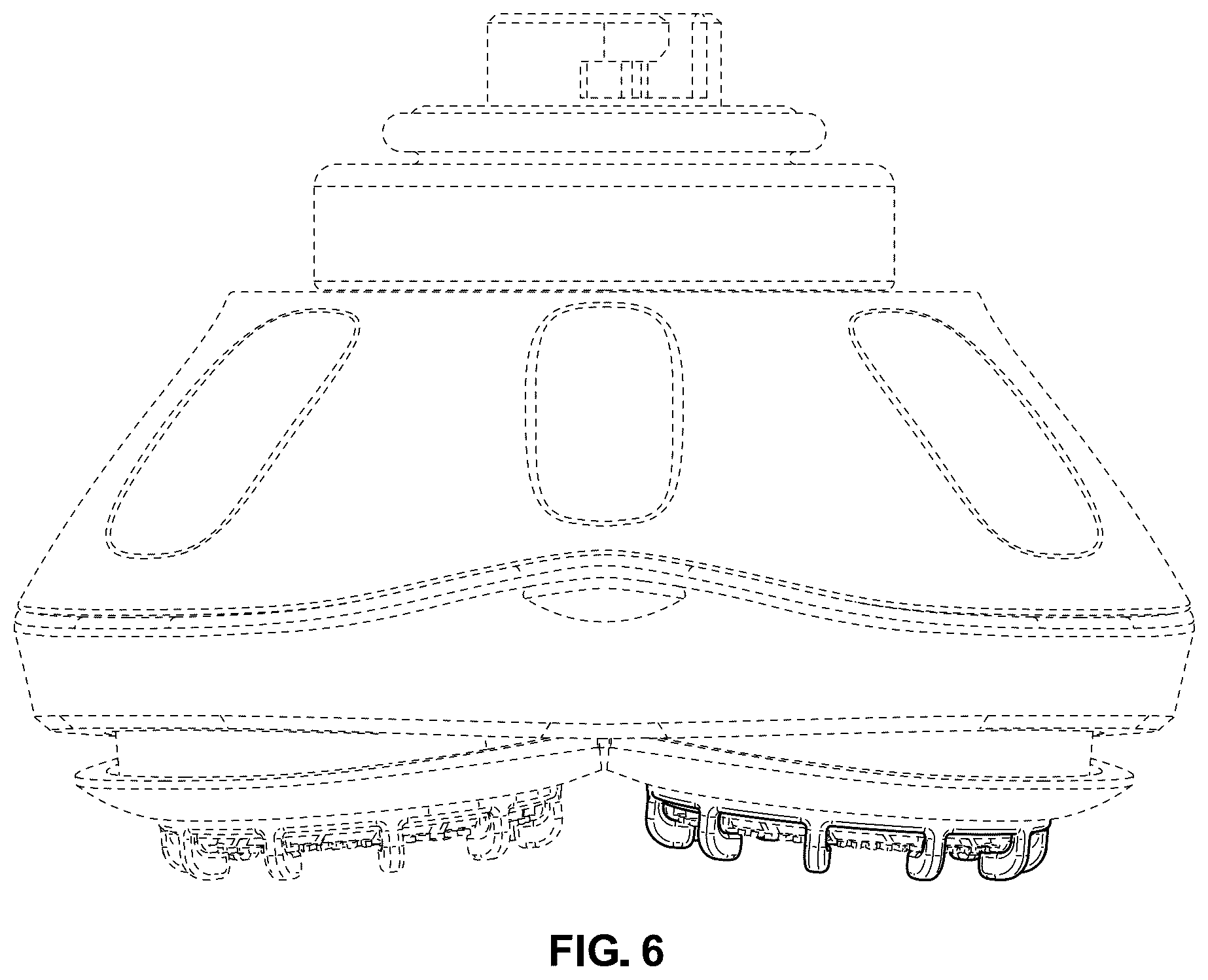 Patent USD1101270 Figure 6 – Electric shaver head