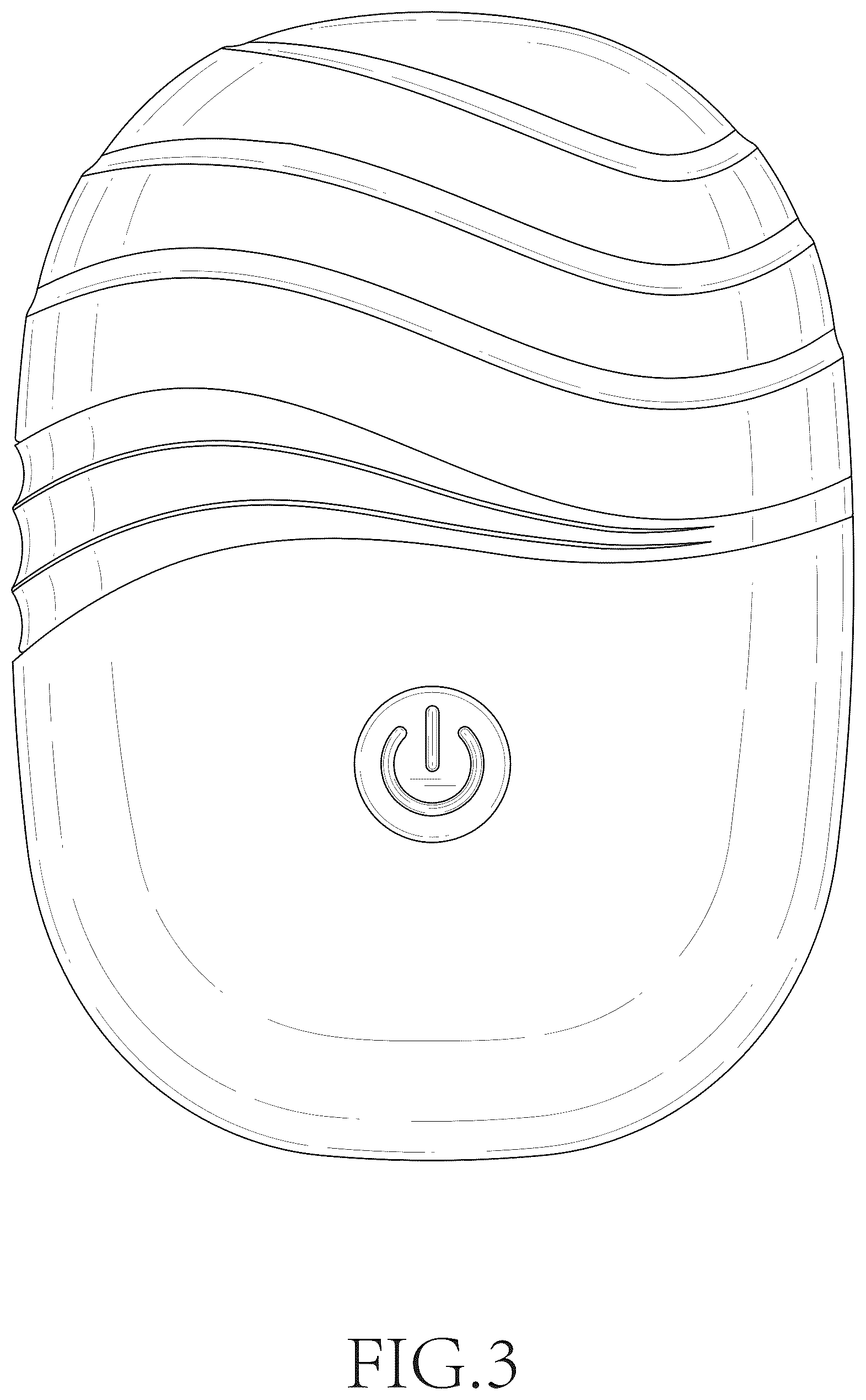 Patent USD1101271 Figure 3 – Shaver