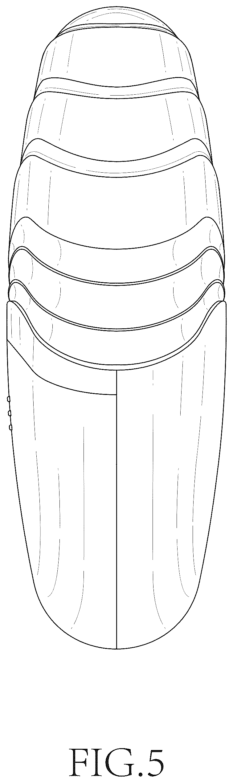 Patent USD1101271 Figure 5 – Shaver