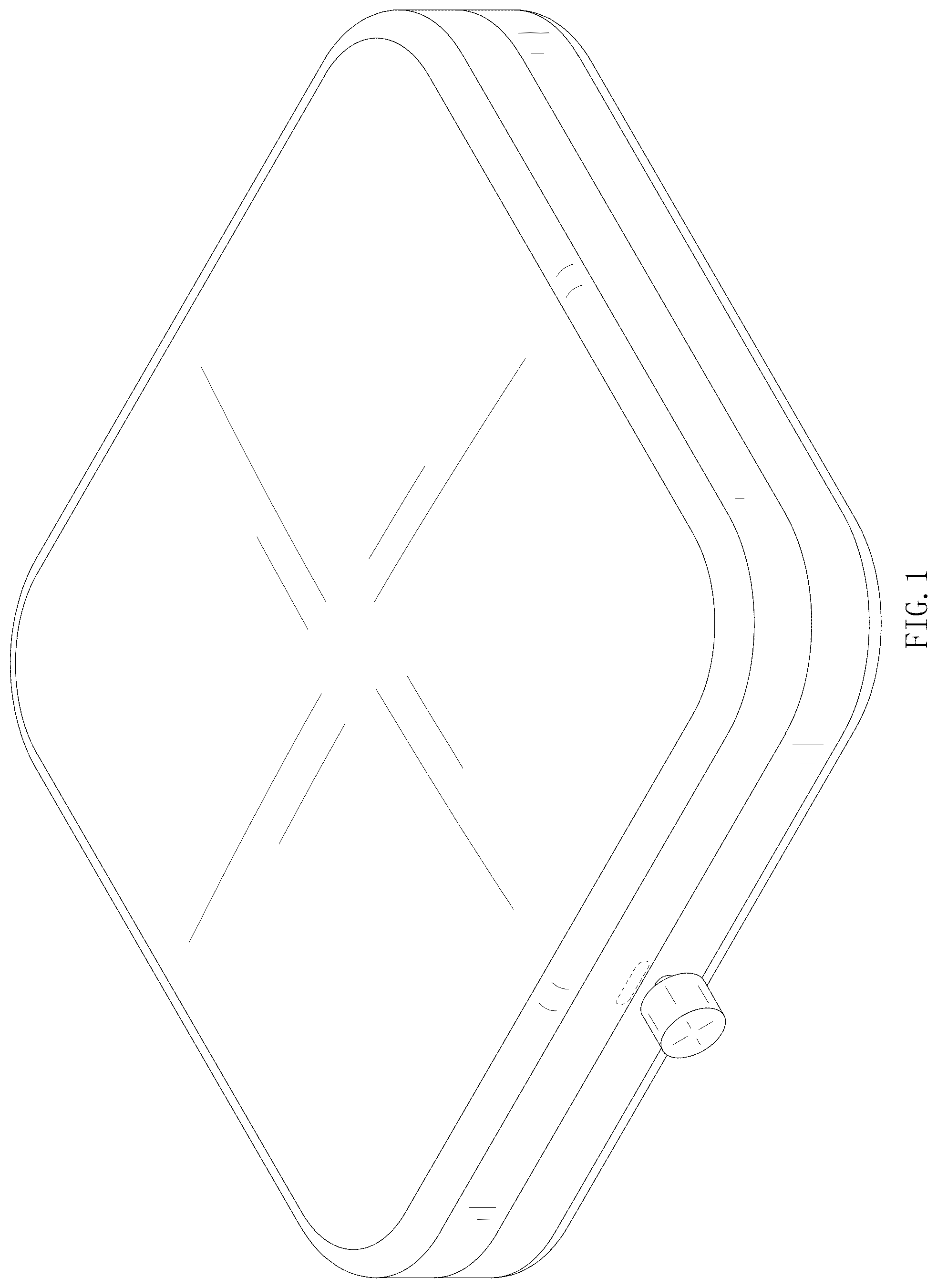 Patent USD1101275 — Mirror — Figure 1