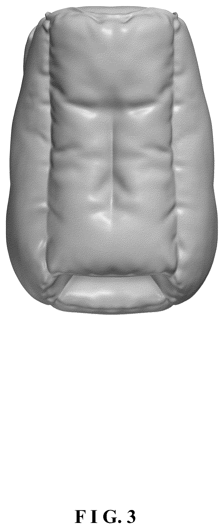 Patent USD1101290 Figure 3 – Heel cushion protector