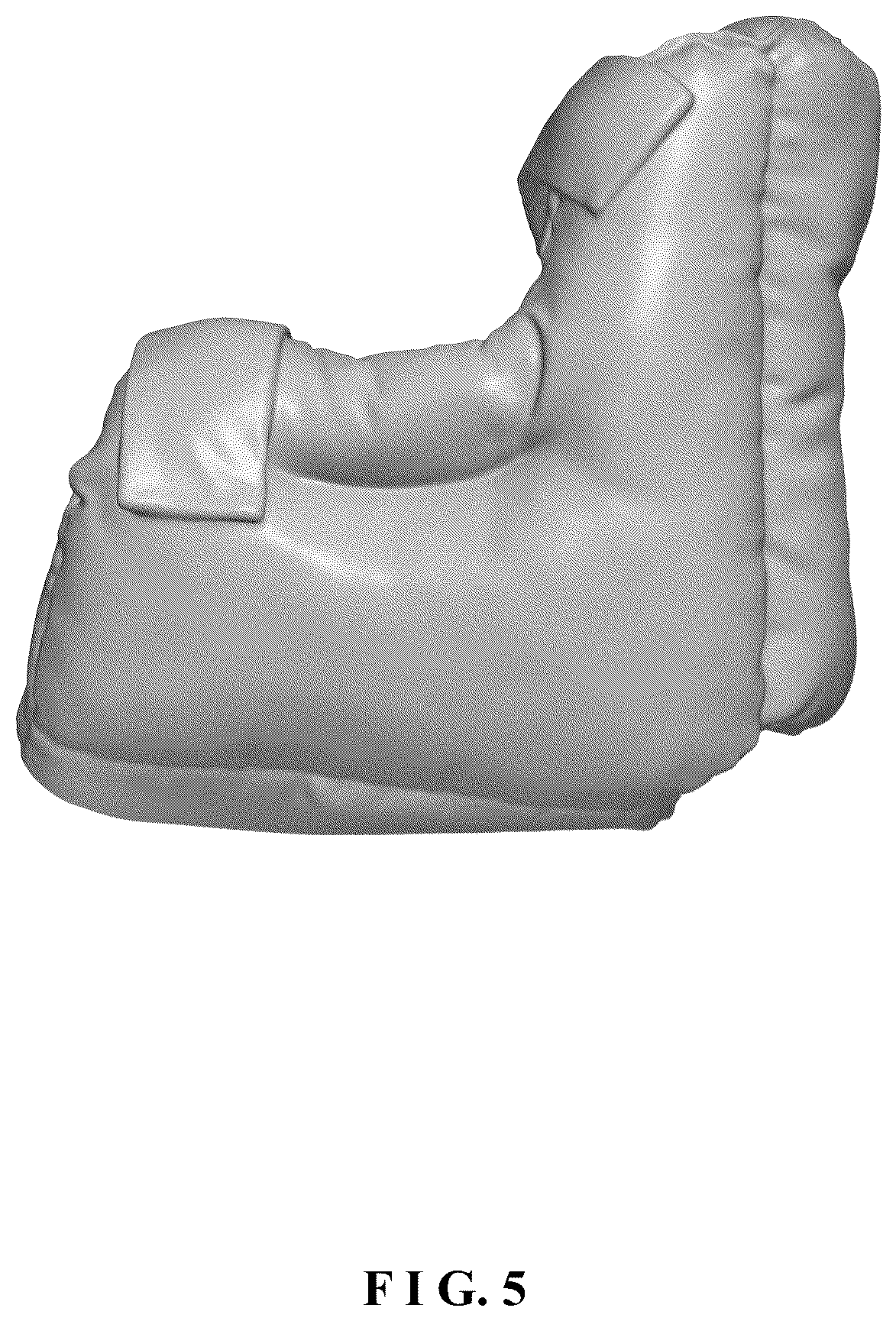 Patent USD1101290 Figure 5 – Heel cushion protector