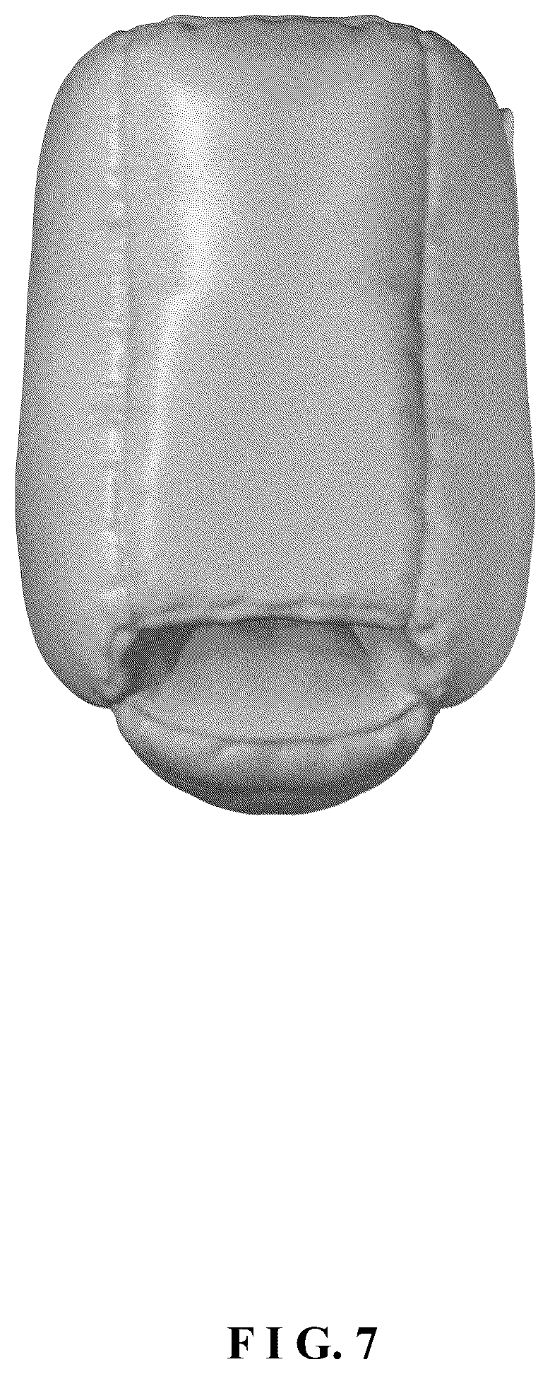 Patent USD1101290 Figure 7 – Heel cushion protector