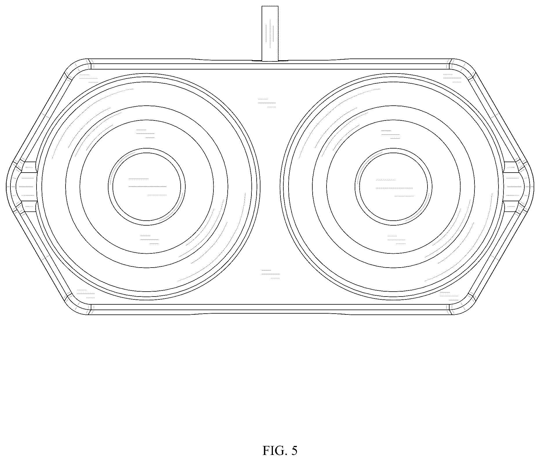 Patent USD1101294 Figure 5 – Pet bowl