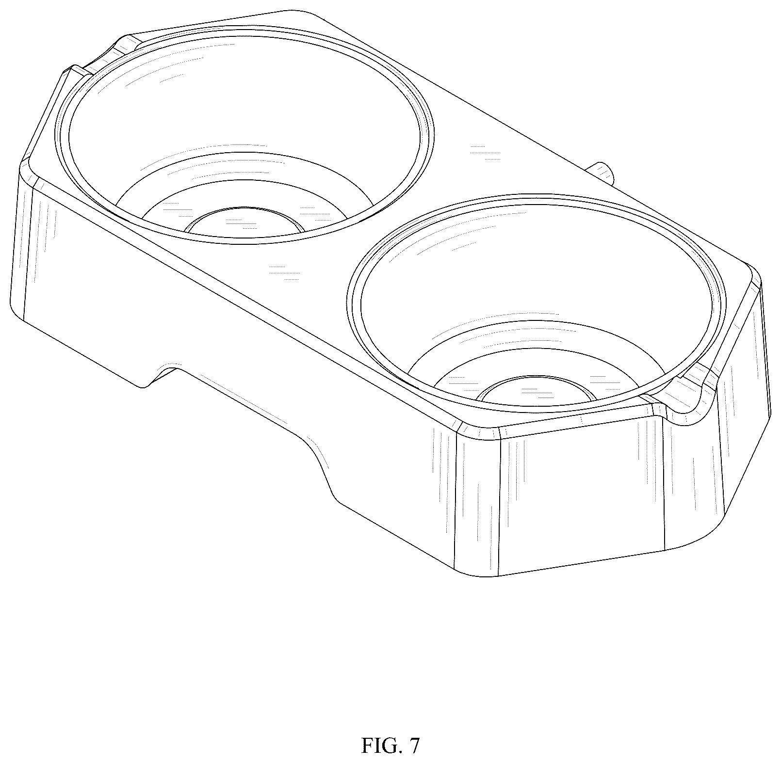 Patent USD1101294 Figure 7 – Pet bowl
