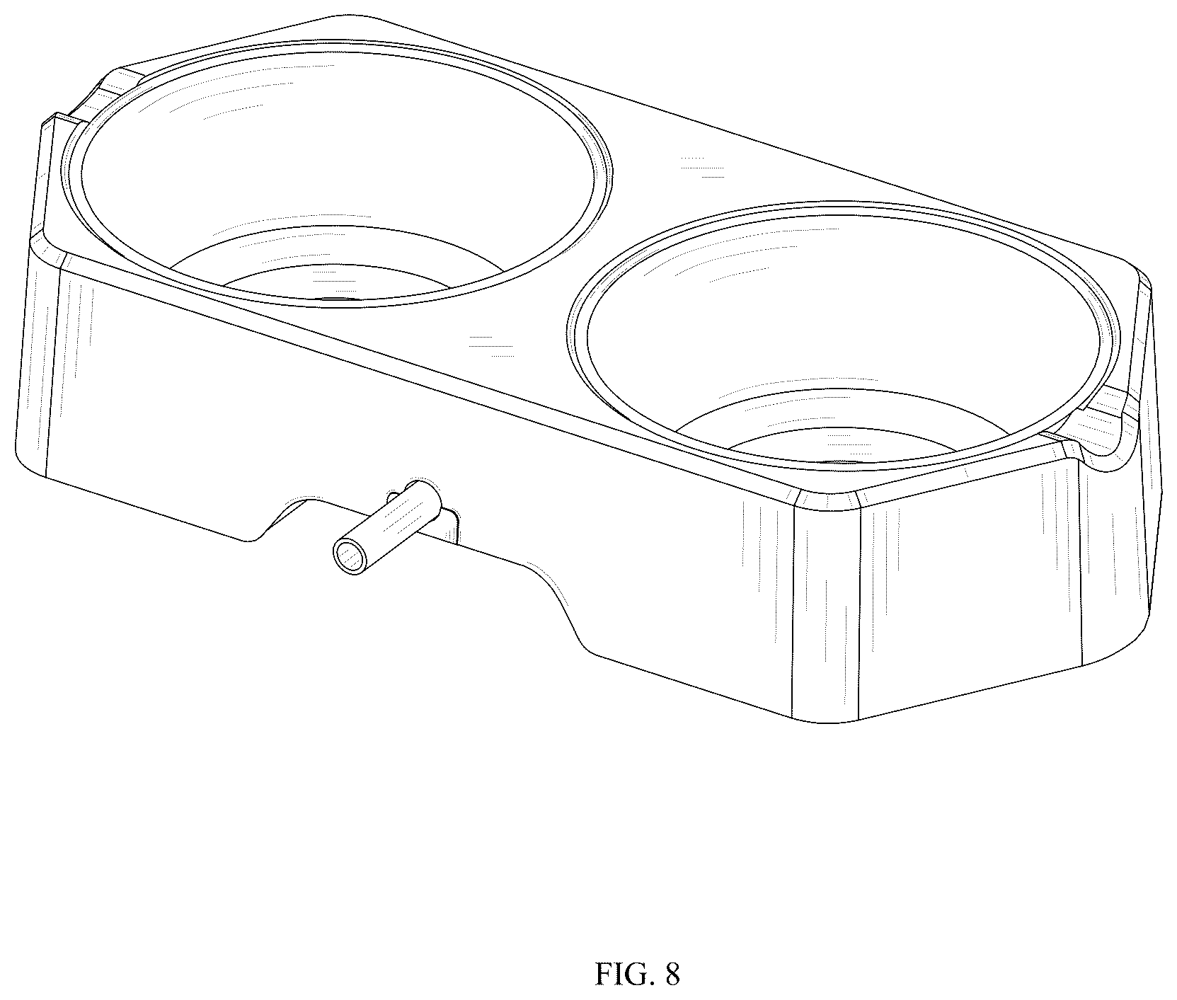 Patent USD1101294 Figure 8 – Pet bowl
