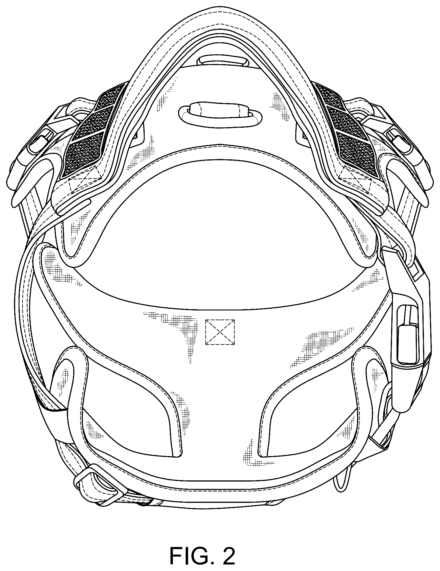 Patent USD1101298 Figure 2 – Tactical dog harness